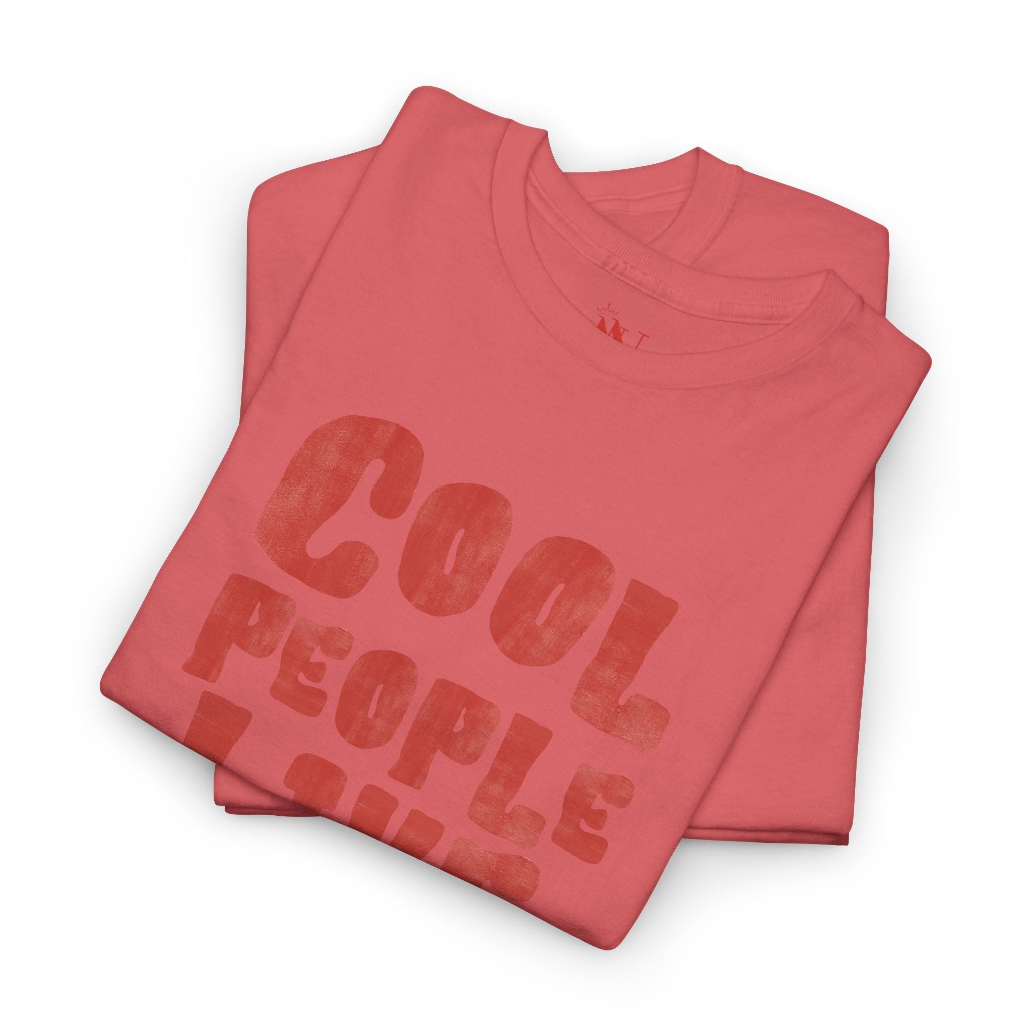 Cool People Live Here | Mix & Match Cotton Unisex Fun-Flirty Lovers’ T-Shirts