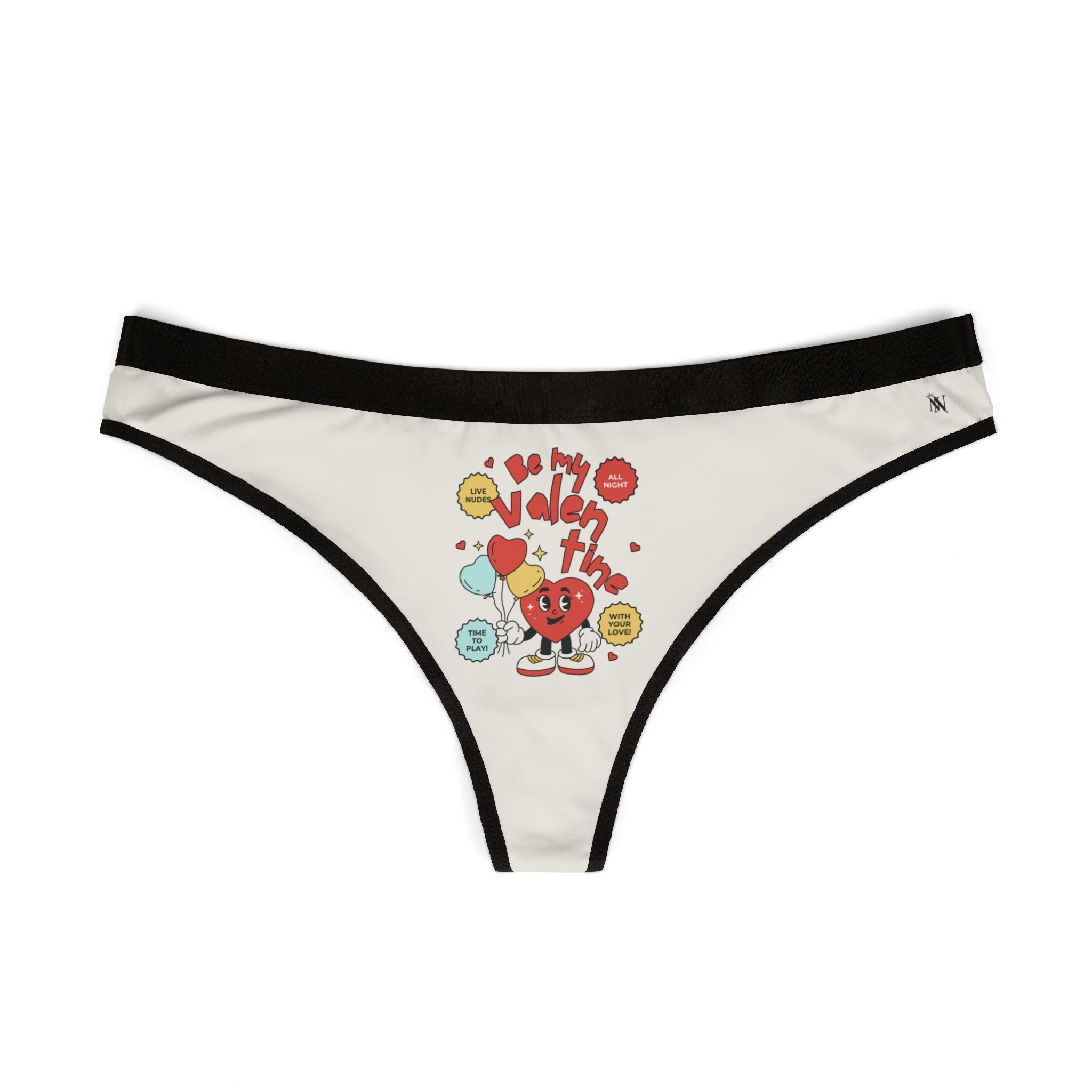 Be My Valentine | Mix & Match Women’s Fun-Flirty Lovers’ Thongs