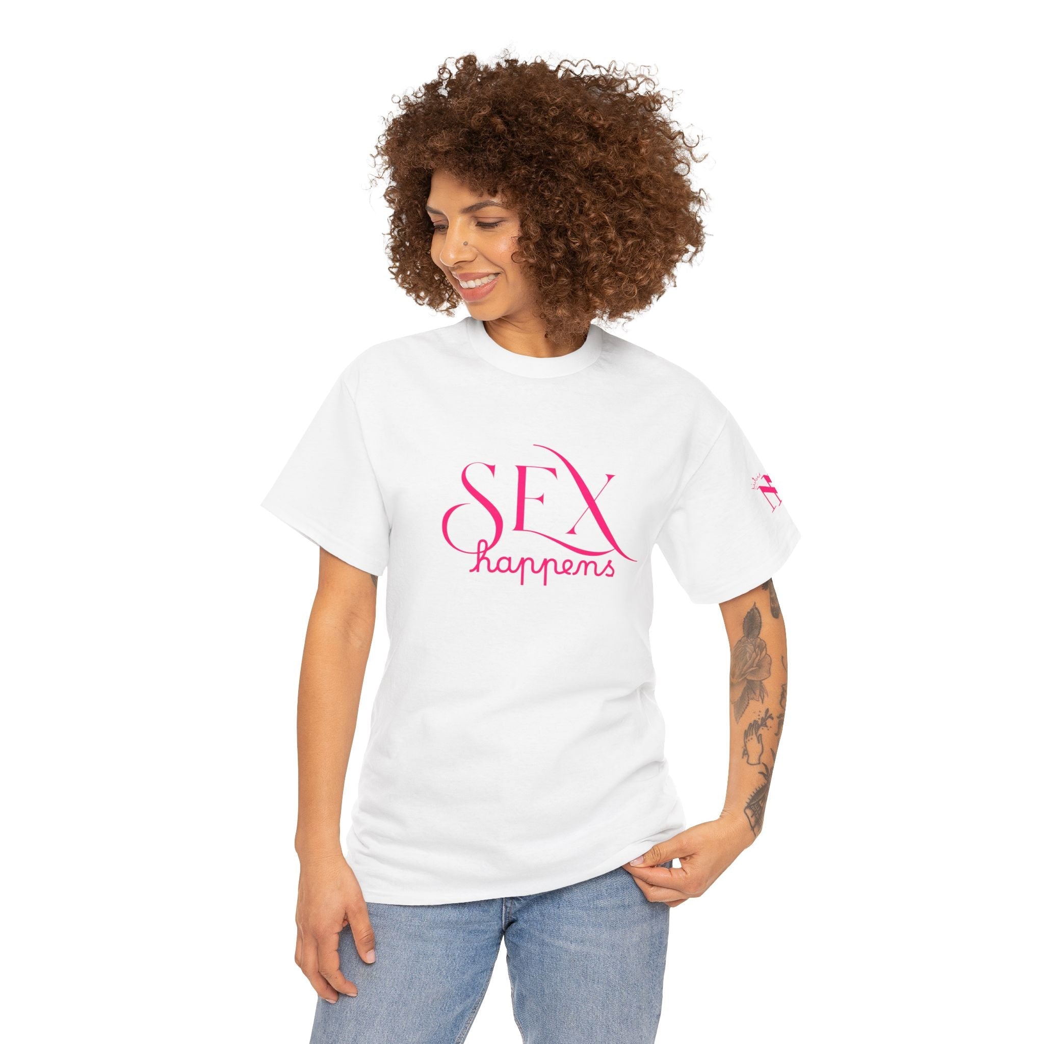 Sex Happens | Mix & Match 100% Cotton Unisex Fun-Flirty Lovers’ Tees