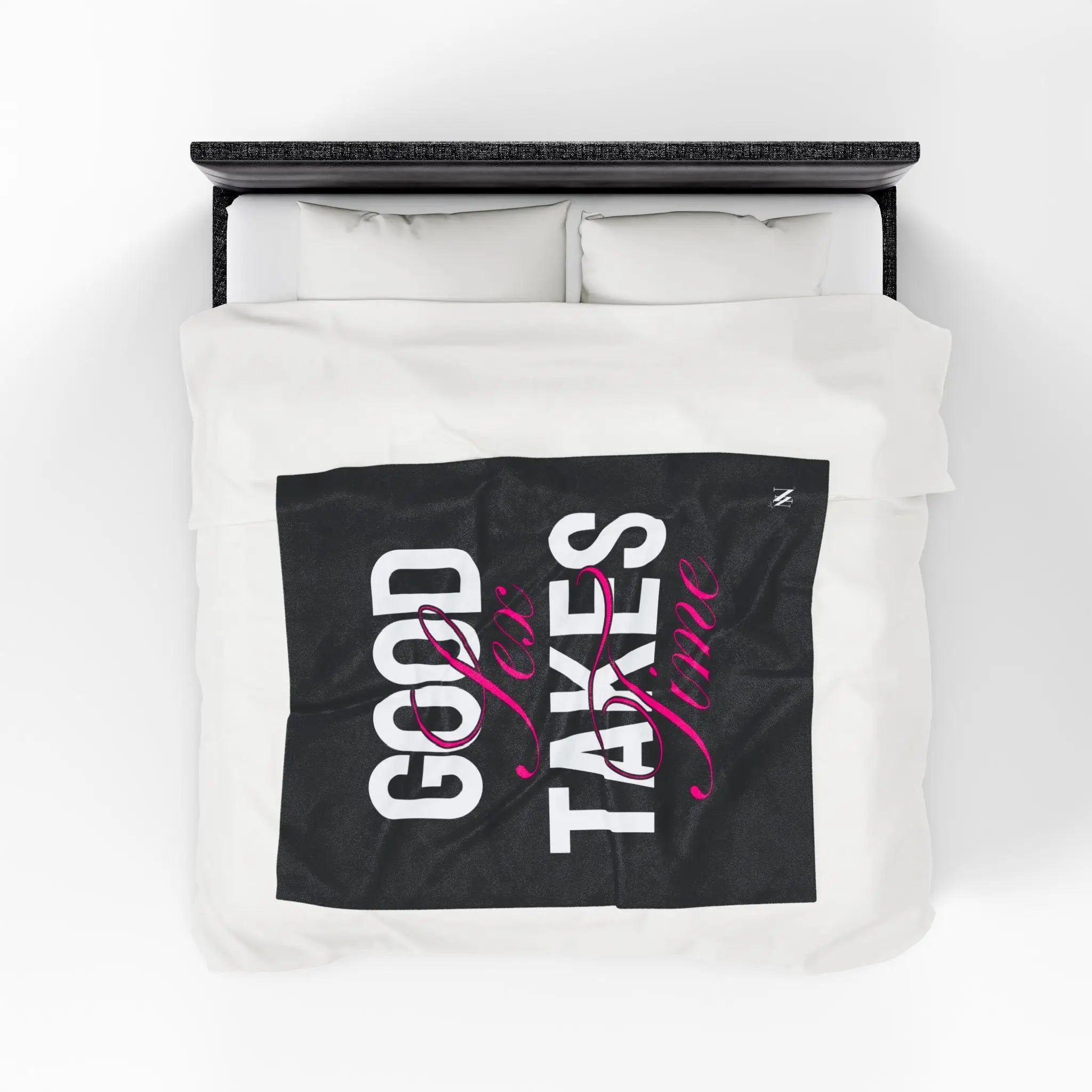 Good Sex Takes Time | Mix & Match Soft Fun-Flirty Lovers’ Blankets