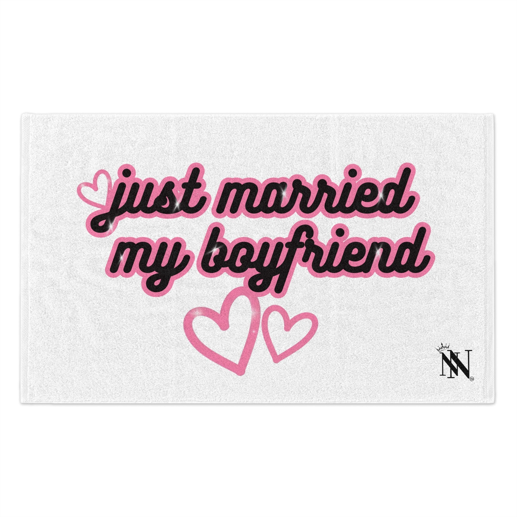 Just Married My Boyfriend | Mix & Match Soft Fun-Flirty Lovers’ Towels
