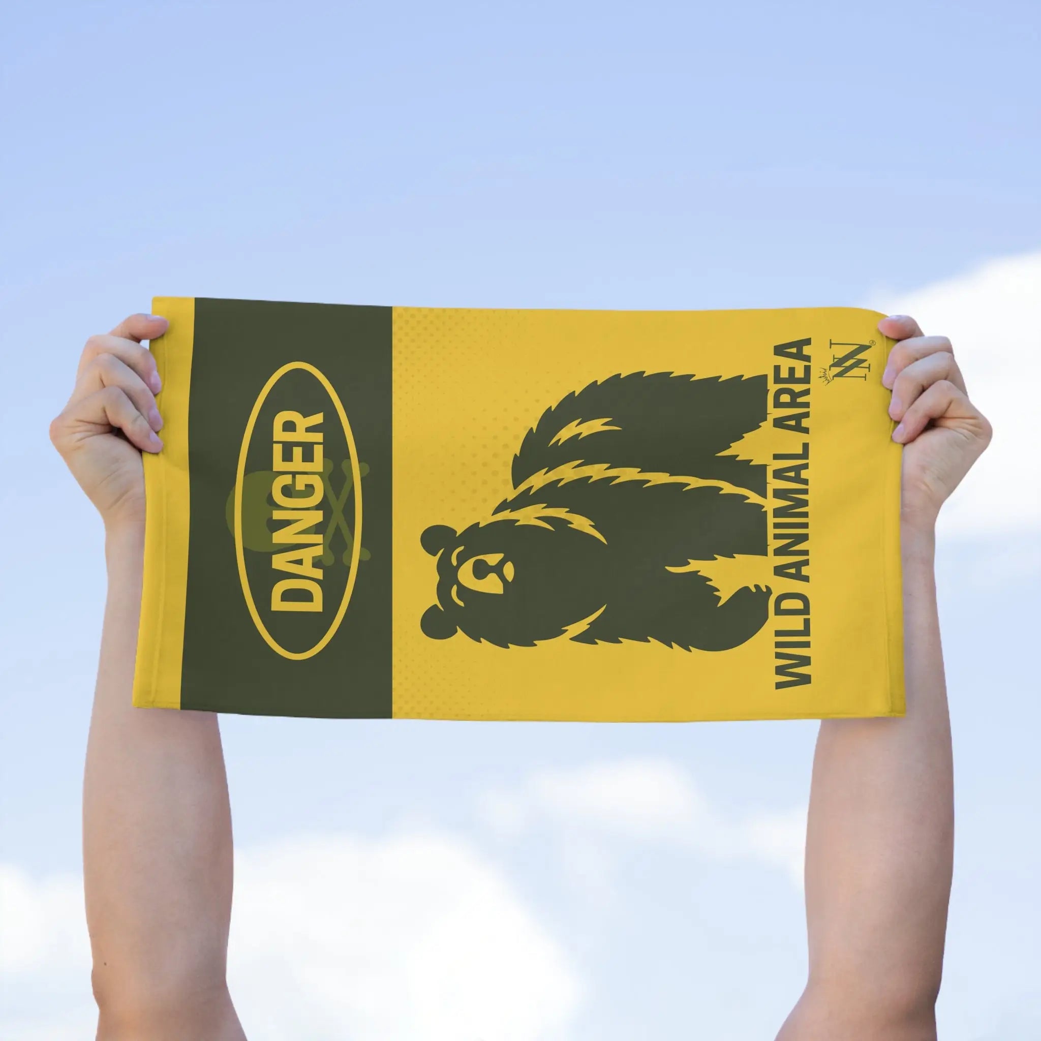 Danger Wild Animal Area | Mix & Match Soft Fun-Flirty Lovers’ Towels