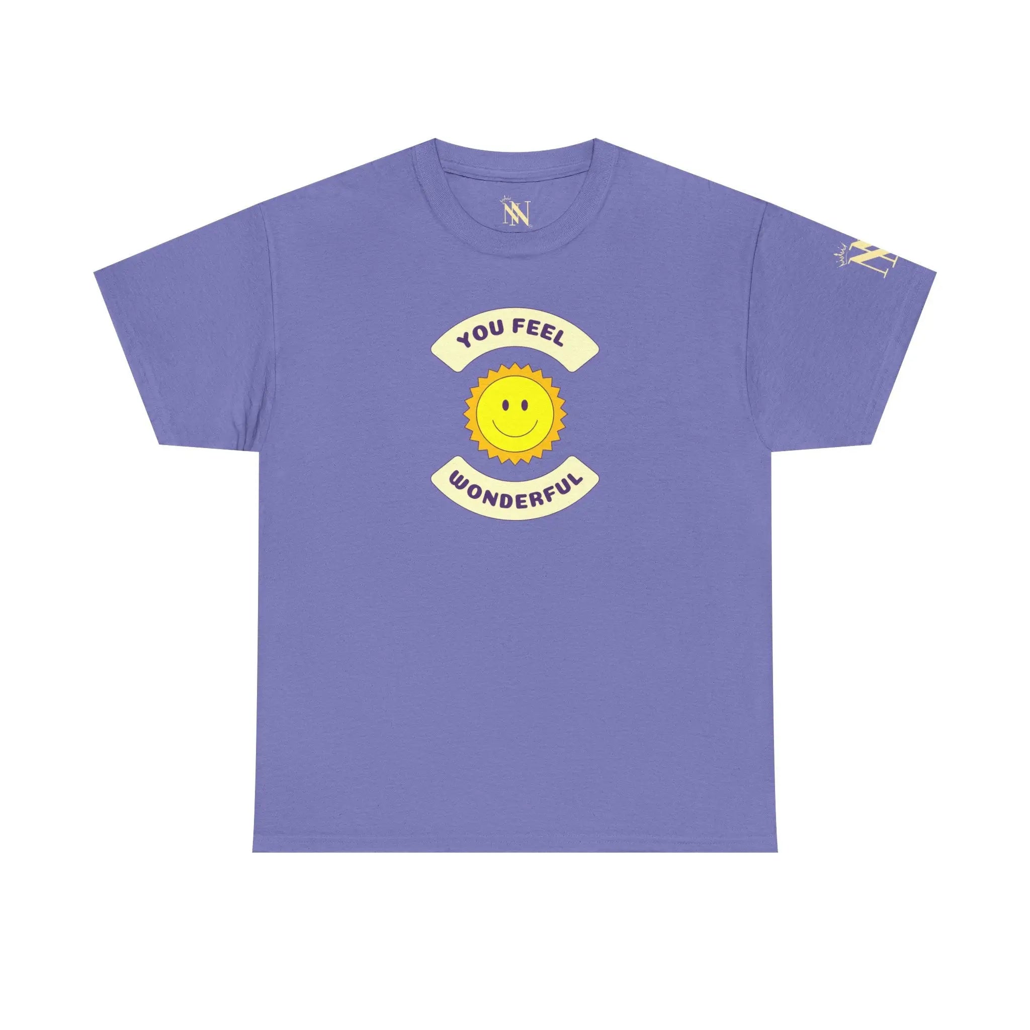 You Feel Wonderful Retro Cotton T-Shirt