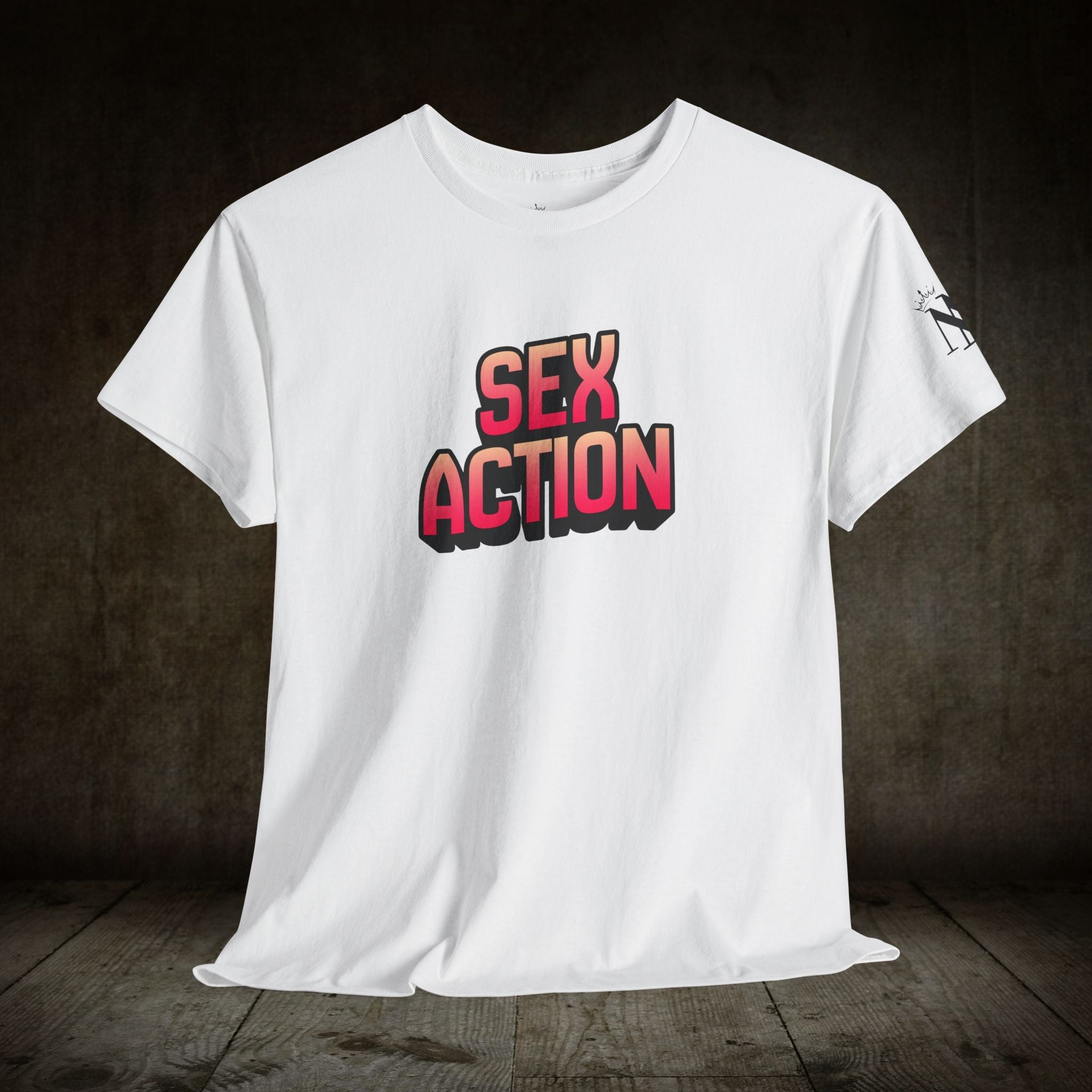 Sex Action | Mix & Match Cotton Unisex Fun-Flirty Lovers’ T-Shirts