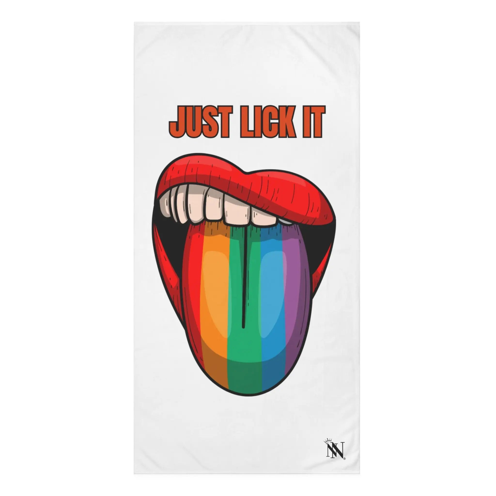 Just Lick It Rainbow Tongue Anal Sex Towel