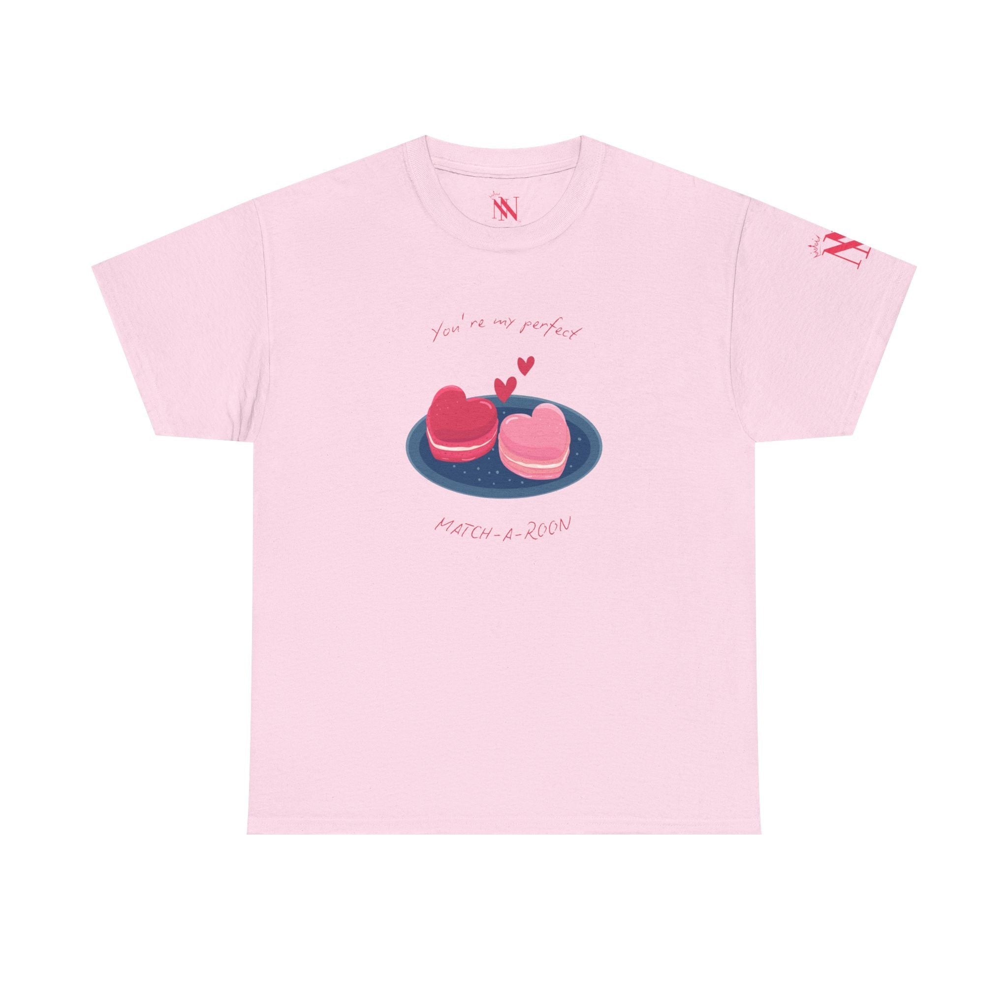 You’re My Perfect Match-A-Roon | Mix & Match Cotton Unisex Fun-Flirty Lovers’ T-Shirts