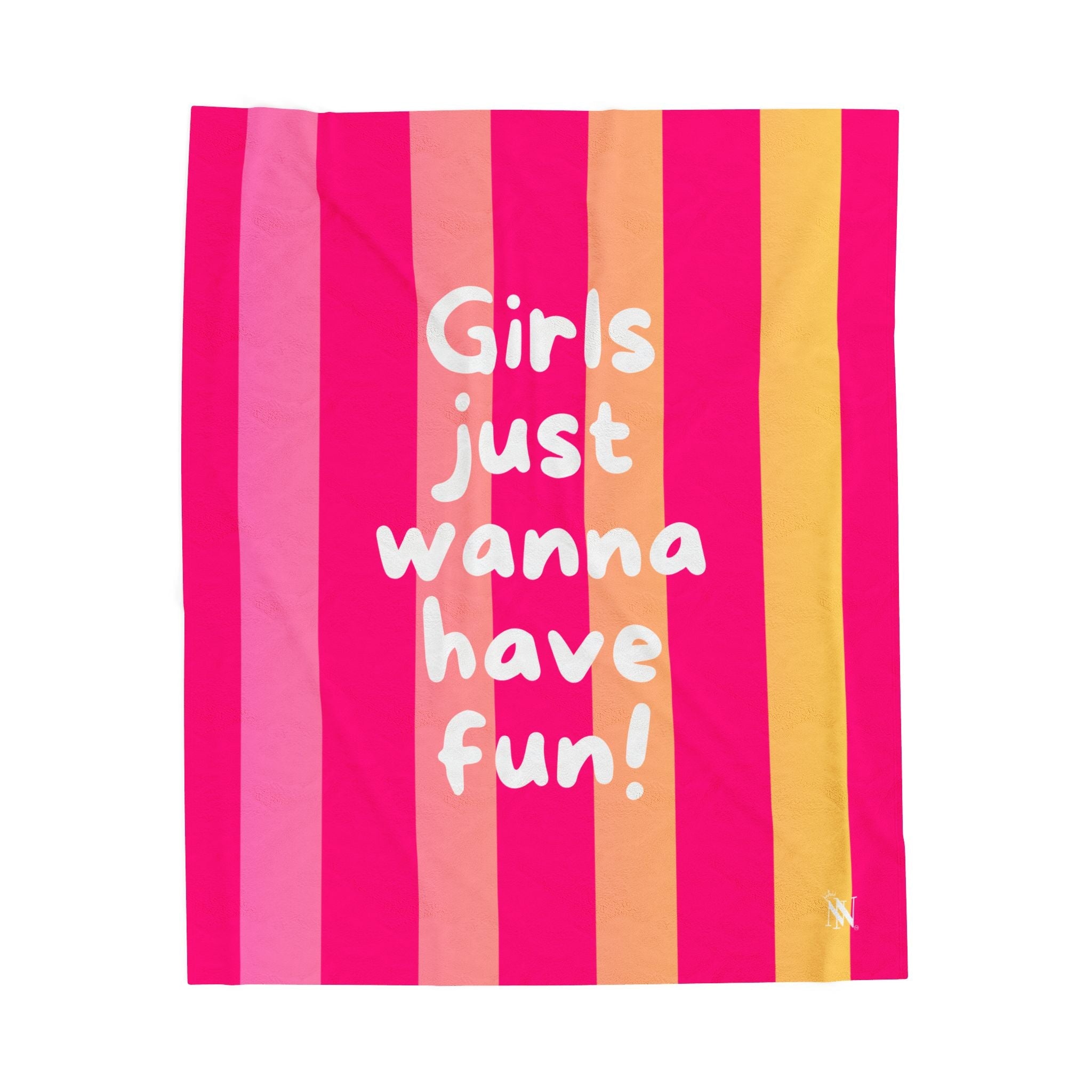 Girls Just Wanna Have Fun! | Mix & Match Soft Fun-Flirty Lovers’ Blankets