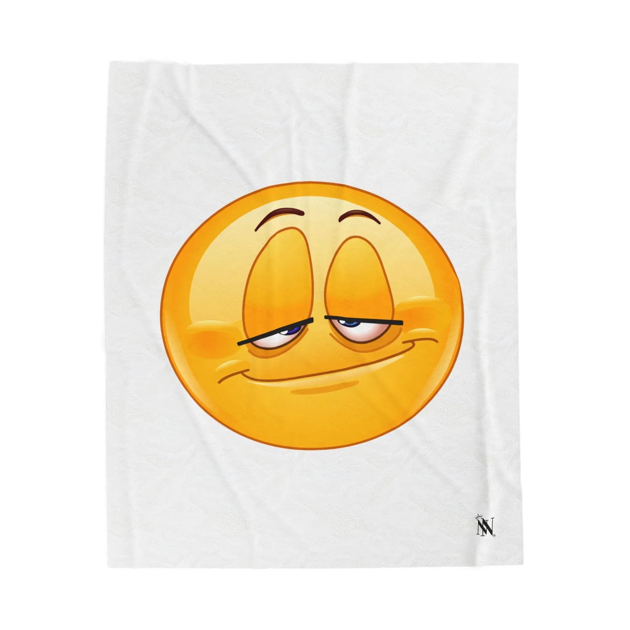 Happily Stoned Emoji Blanket