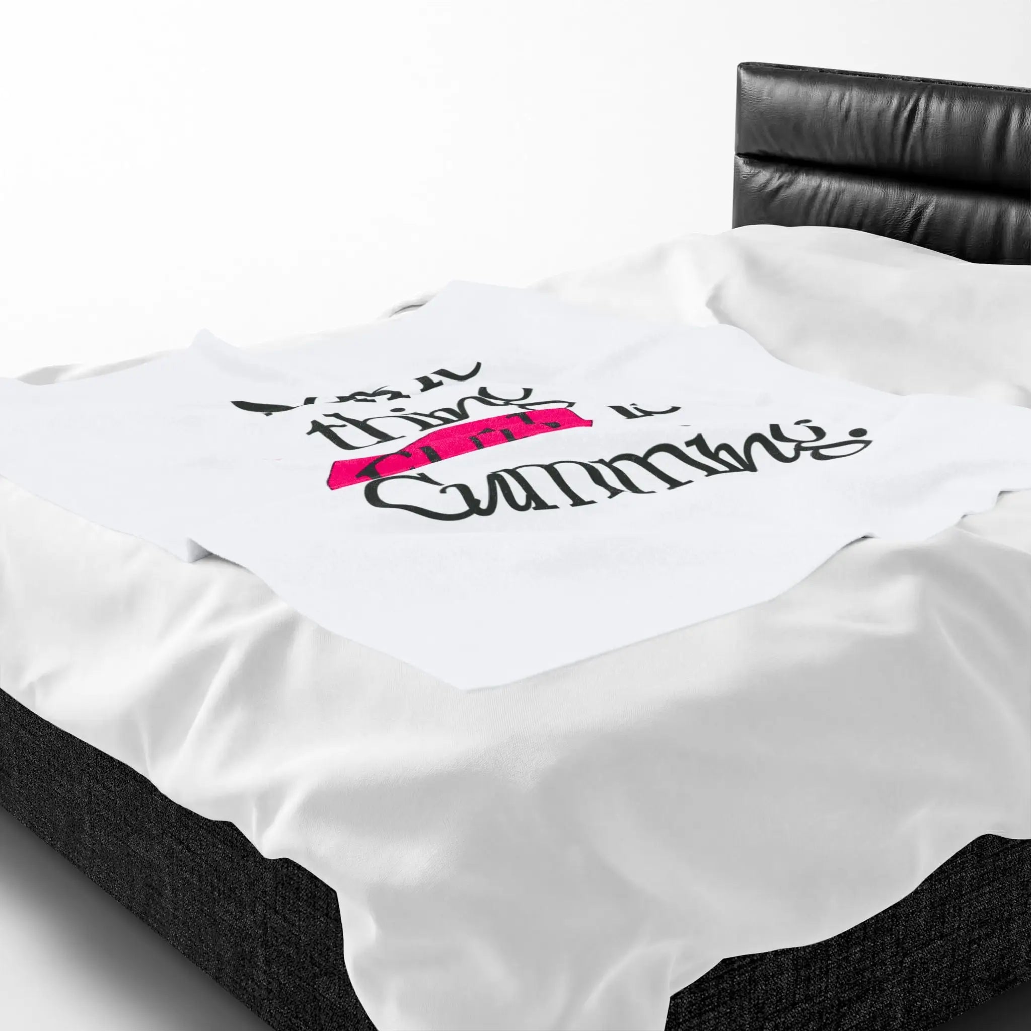 Something FUN is Cumming. | Mix & Match Soft Fun-Flirty Lovers’ Blankets
