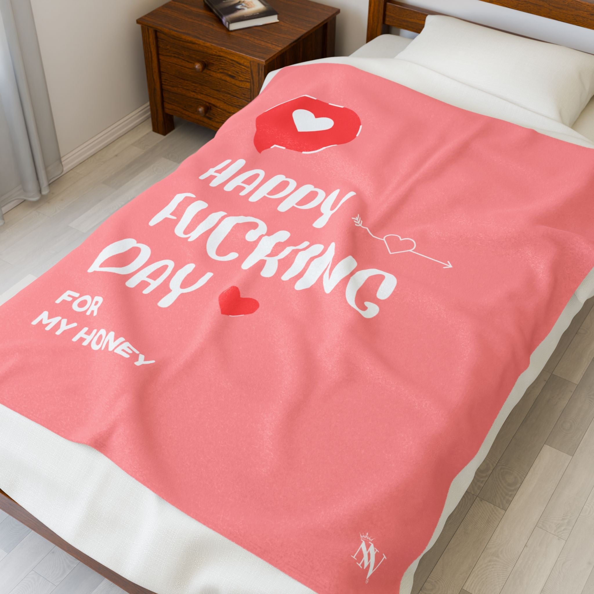 Happy Fucking Day | Mix & Match Soft Fun-Flirty Lovers’ Blankets