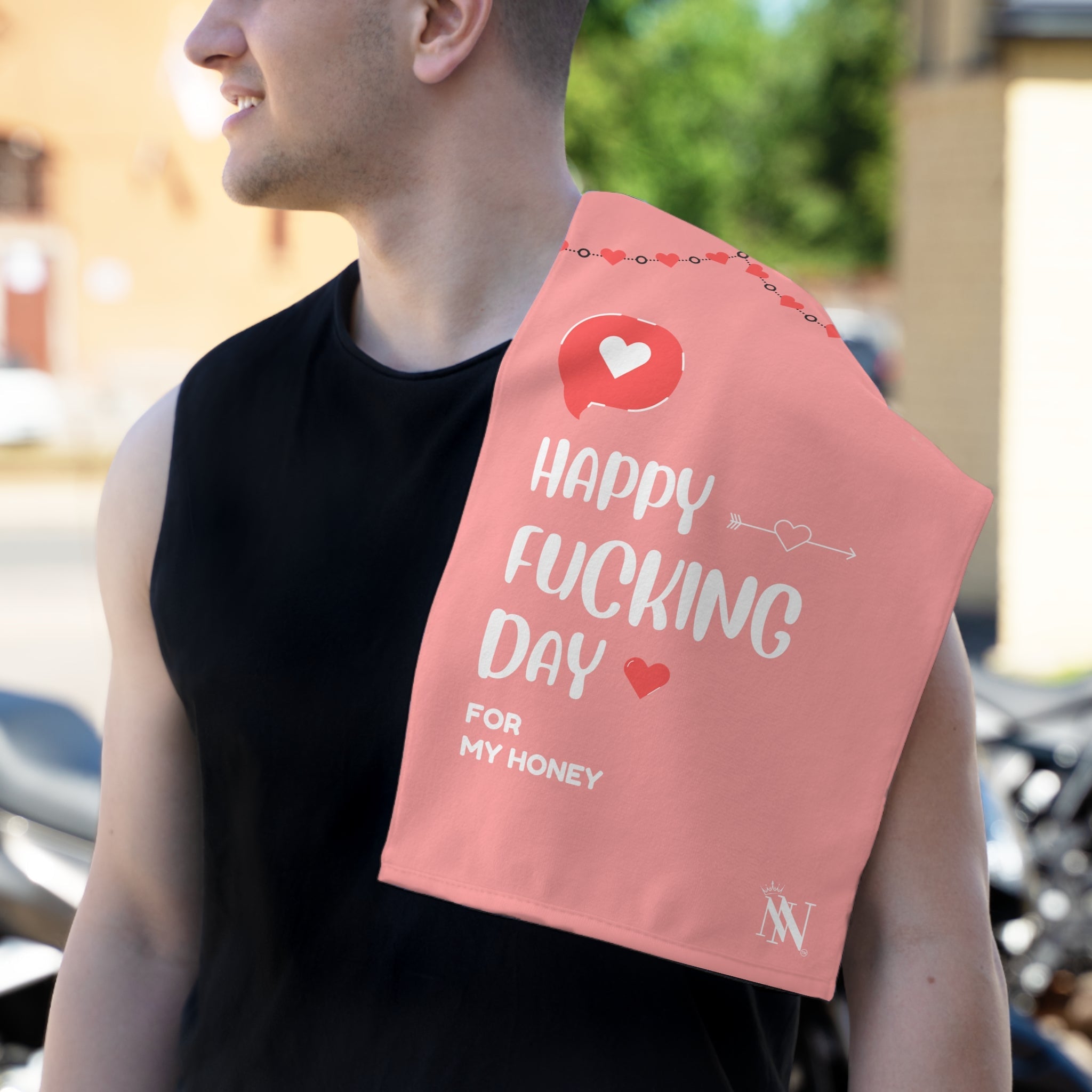 Happy Fucking Day | Mix & Match Soft Fun-Flirty Lovers’ Towels