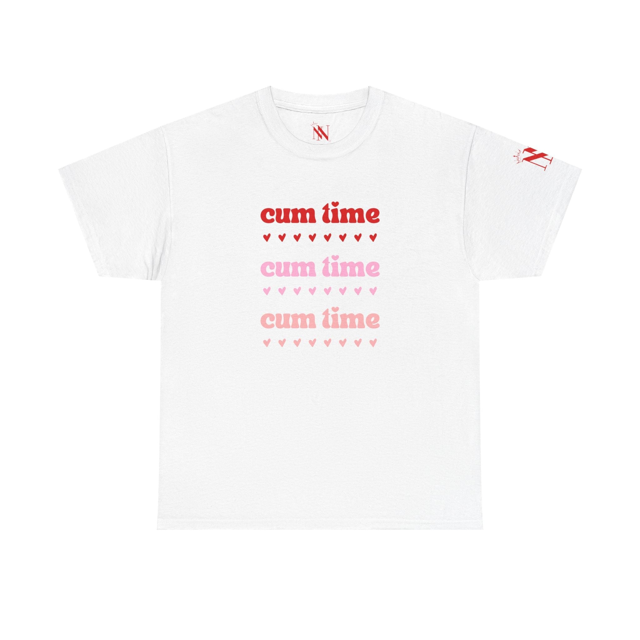 Cum Time Multiple Times | Mix & Match Cotton Unisex Fun-Flirty Lovers’ T-Shirts