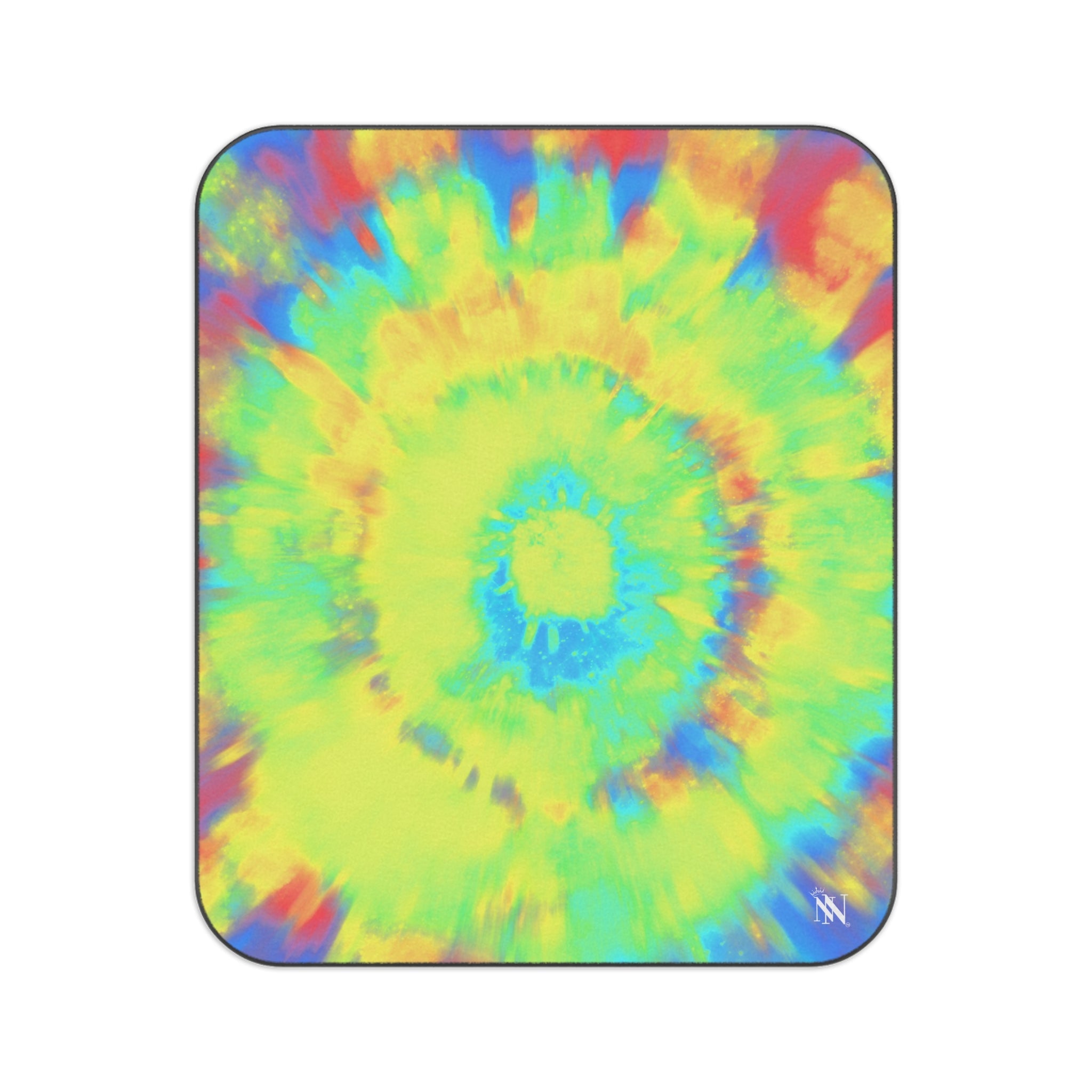 Bright Tie Dye | Mix Match Fun-Flirty Lovers’ Water-Resistant Blankets