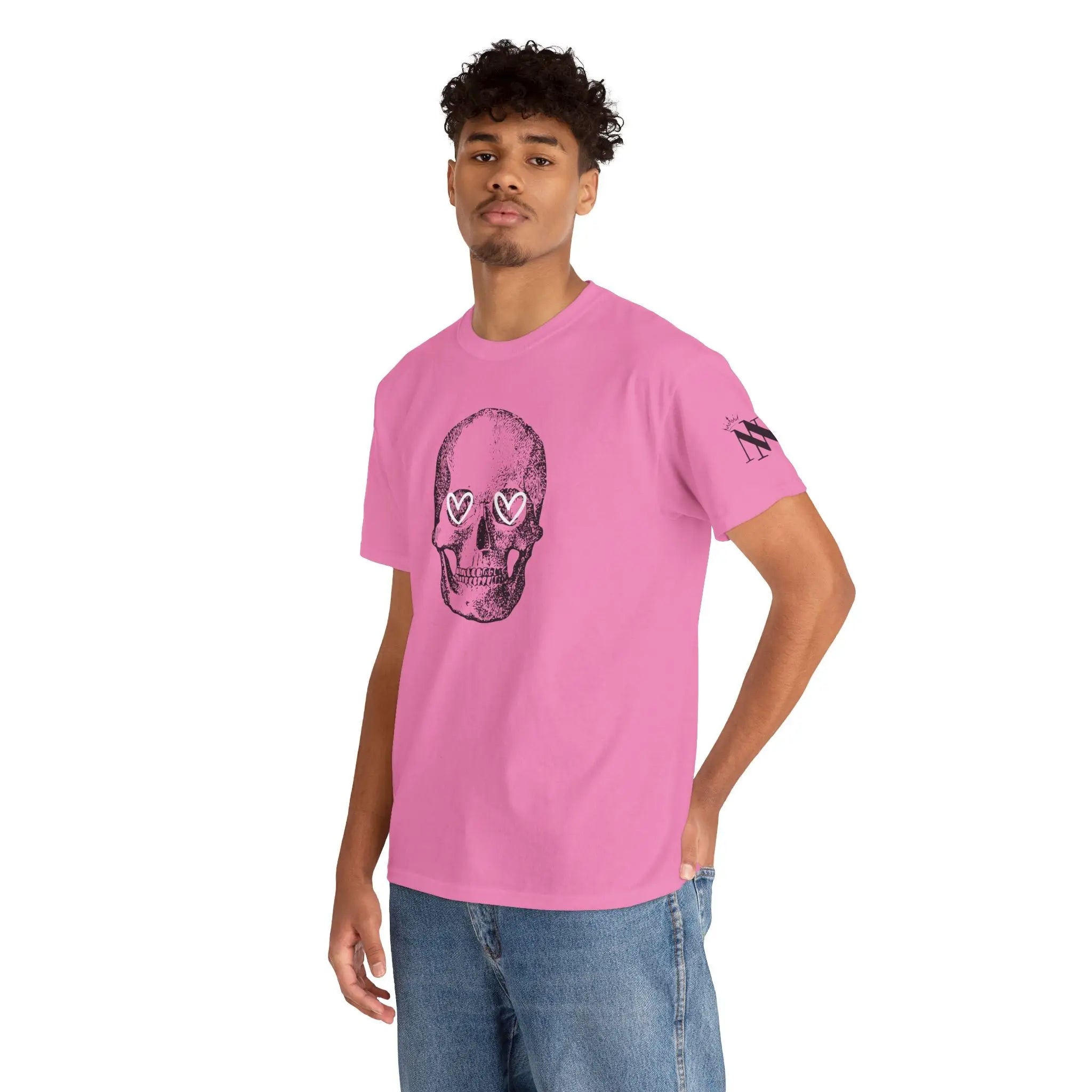 Skull Heart Eyes | Mix & Match Cotton Unisex Fun-Flirty Lovers’ T-Shirts