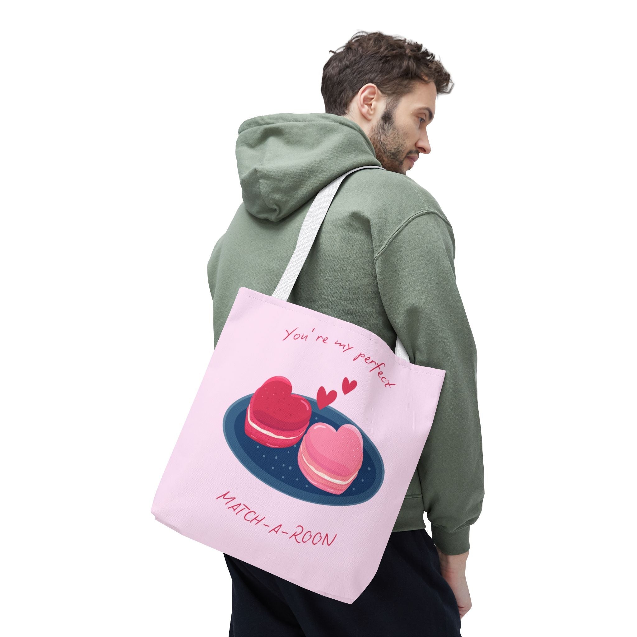 You’re My Perfect Match-A-Roon | Mix & Match Fun-Flirty Lovers’ Totes
