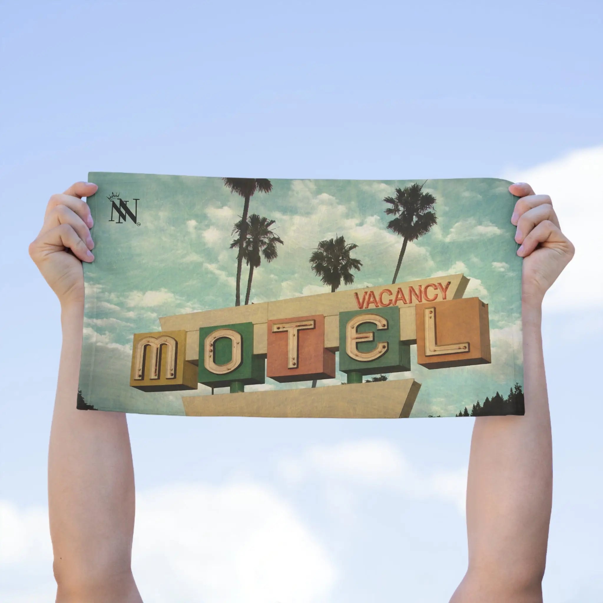 Retro Motel Vacancy Sex Towel