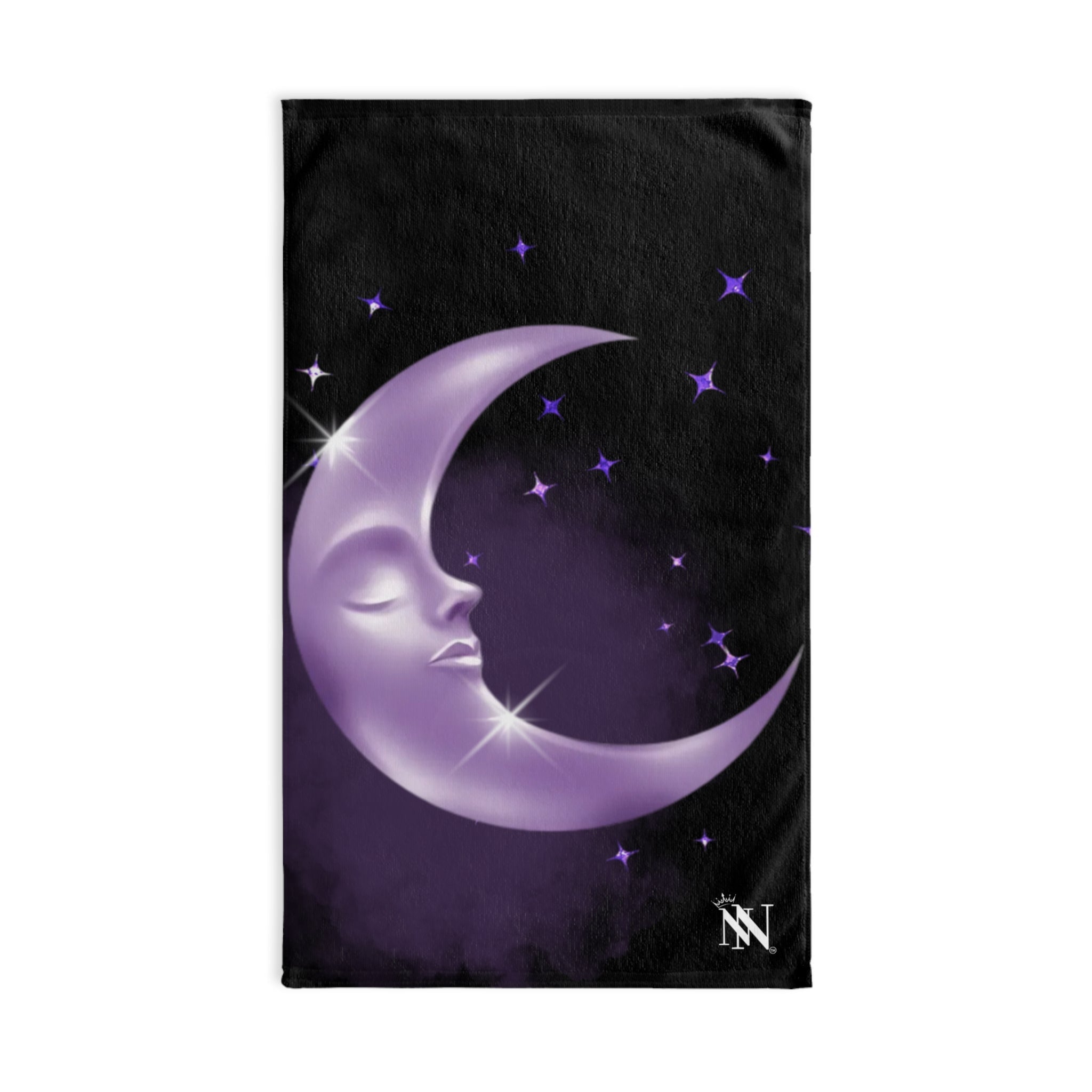 Purple Moon Cum Towel
