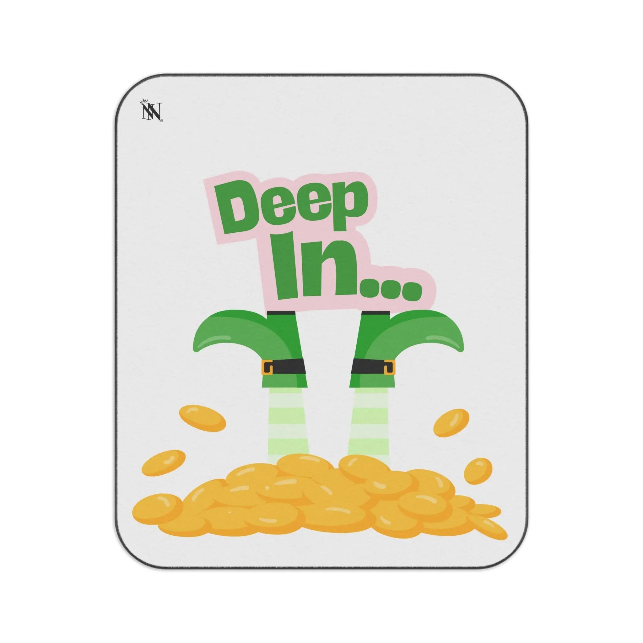 Deep in Irish Gold | Mix Match Fun-Flirty Lovers’ Water-Resistant Blankets