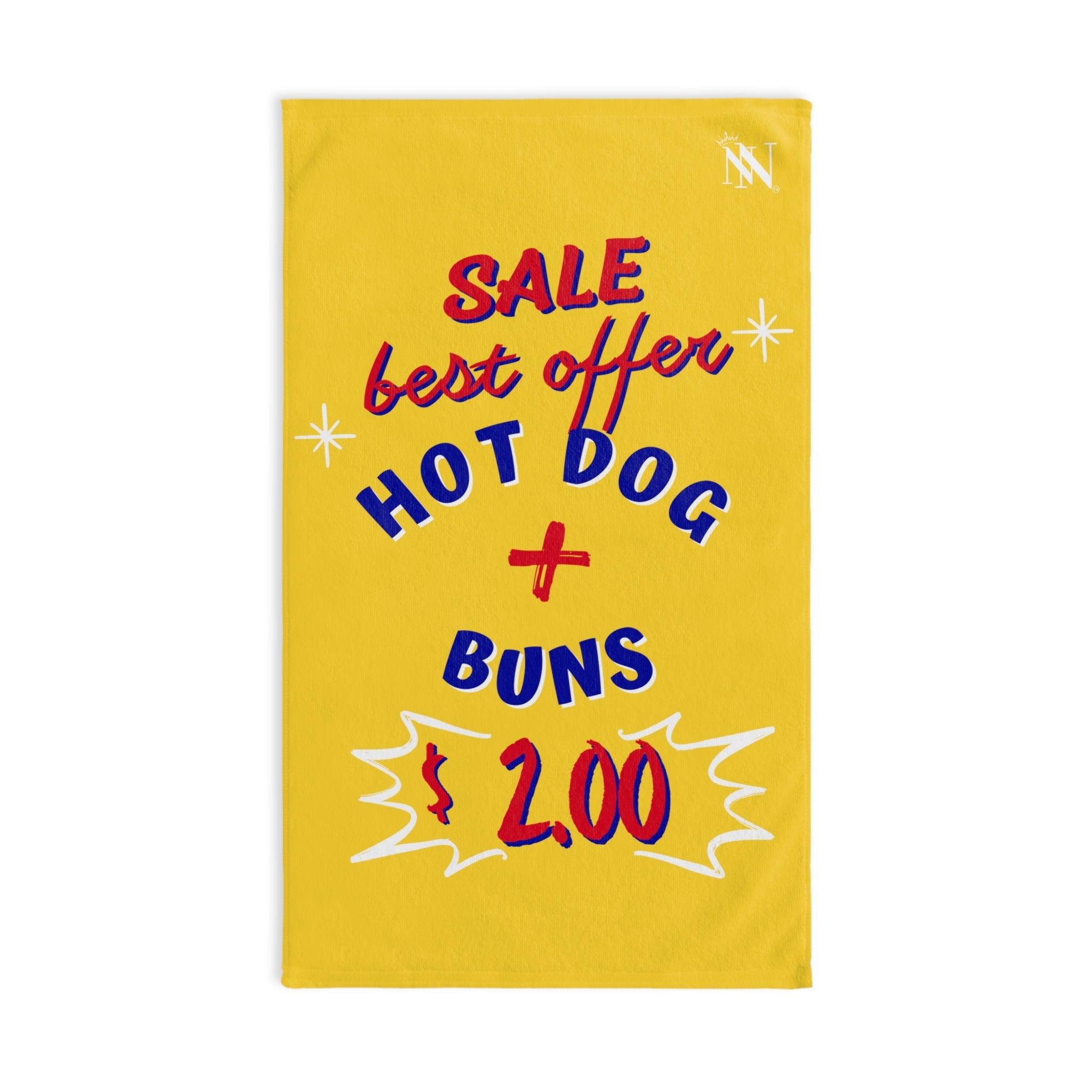 Hot Dog + Buns | Mix & Match Classic Fun-Flirty Lovers’ Towels