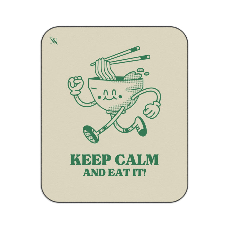 Keep Calm & Eat It! Travel-Friendly Water-Resistant Sex Blanket