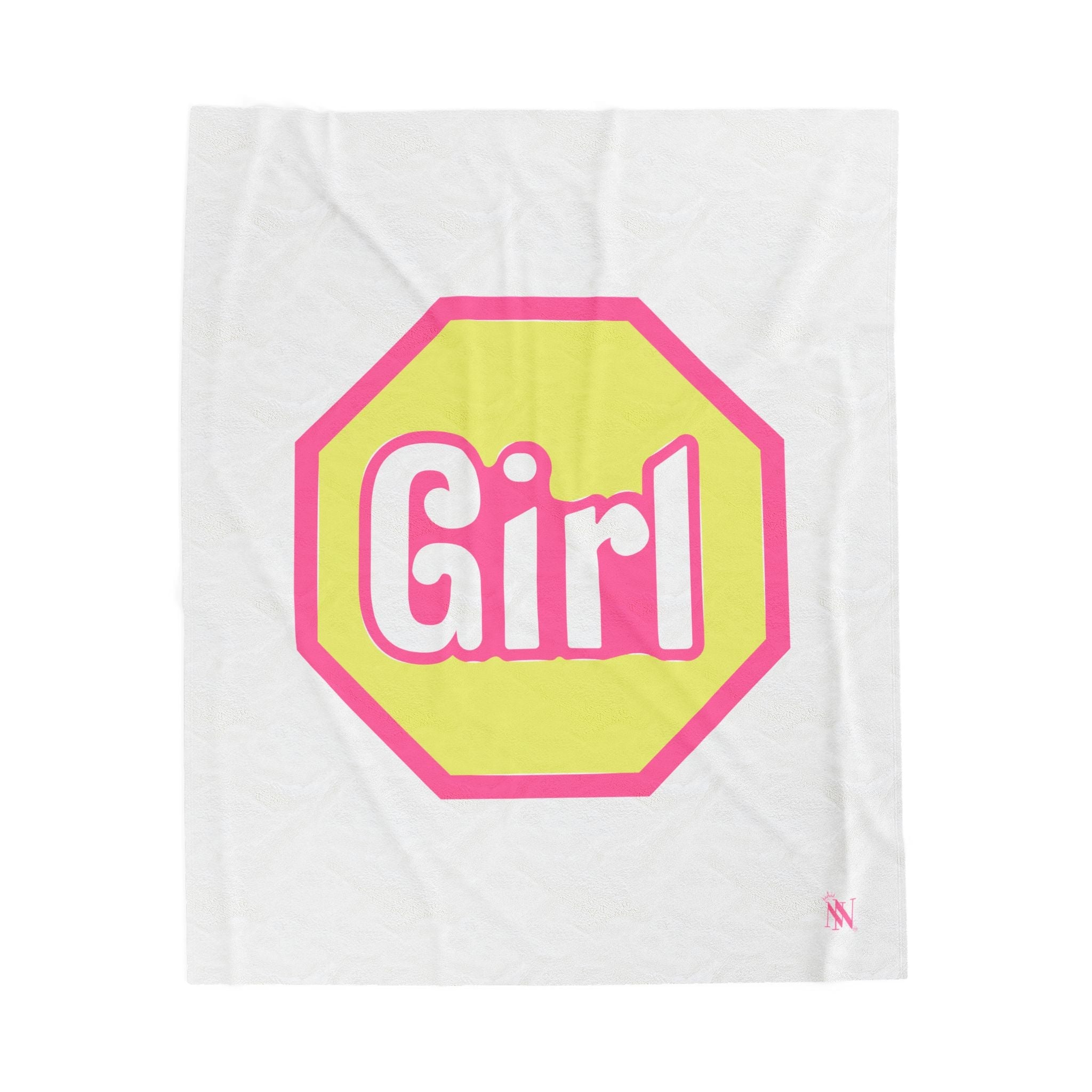 Stop Girl Stop | Mix & Match Velveteen Fun-Flirty Lovers’ Blankets