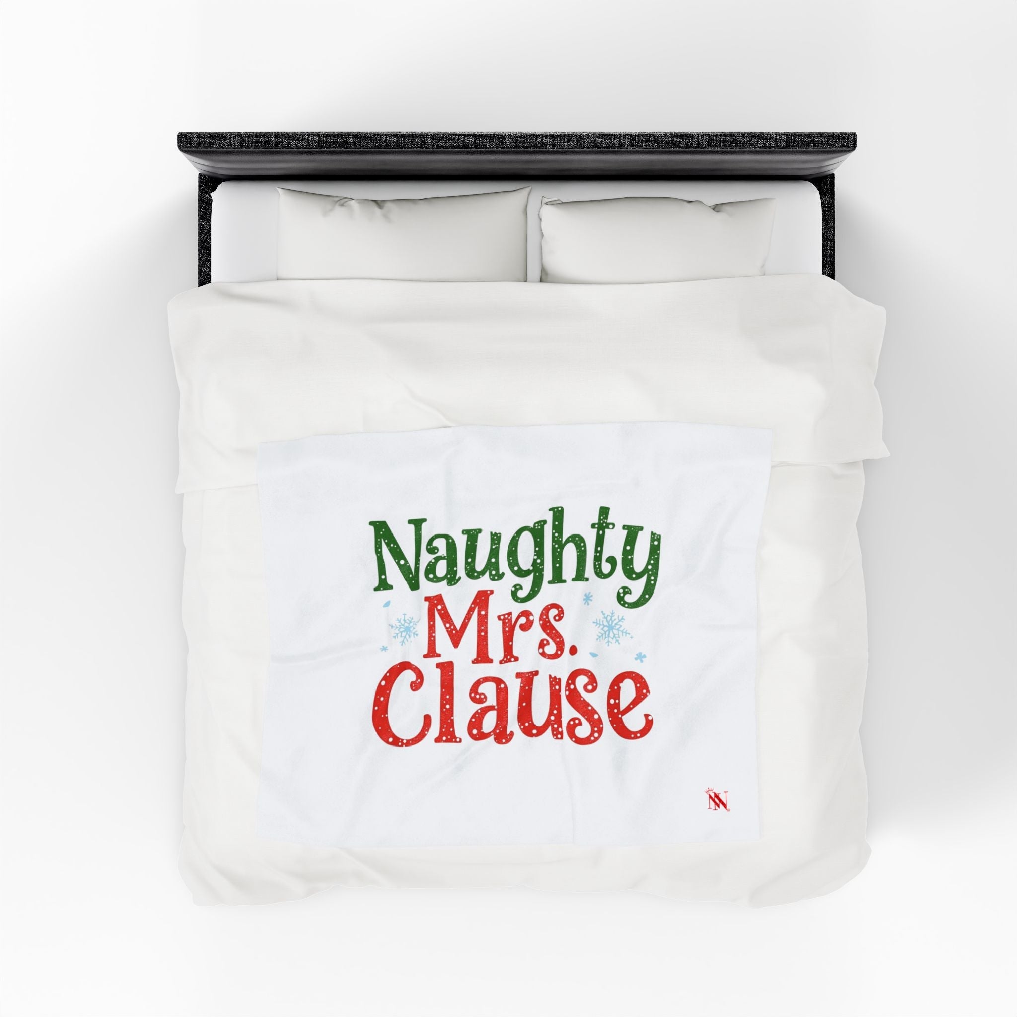 Naughty Mrs. Clause | Mix & Match Soft Fun-Flirty Lovers’ Blankets