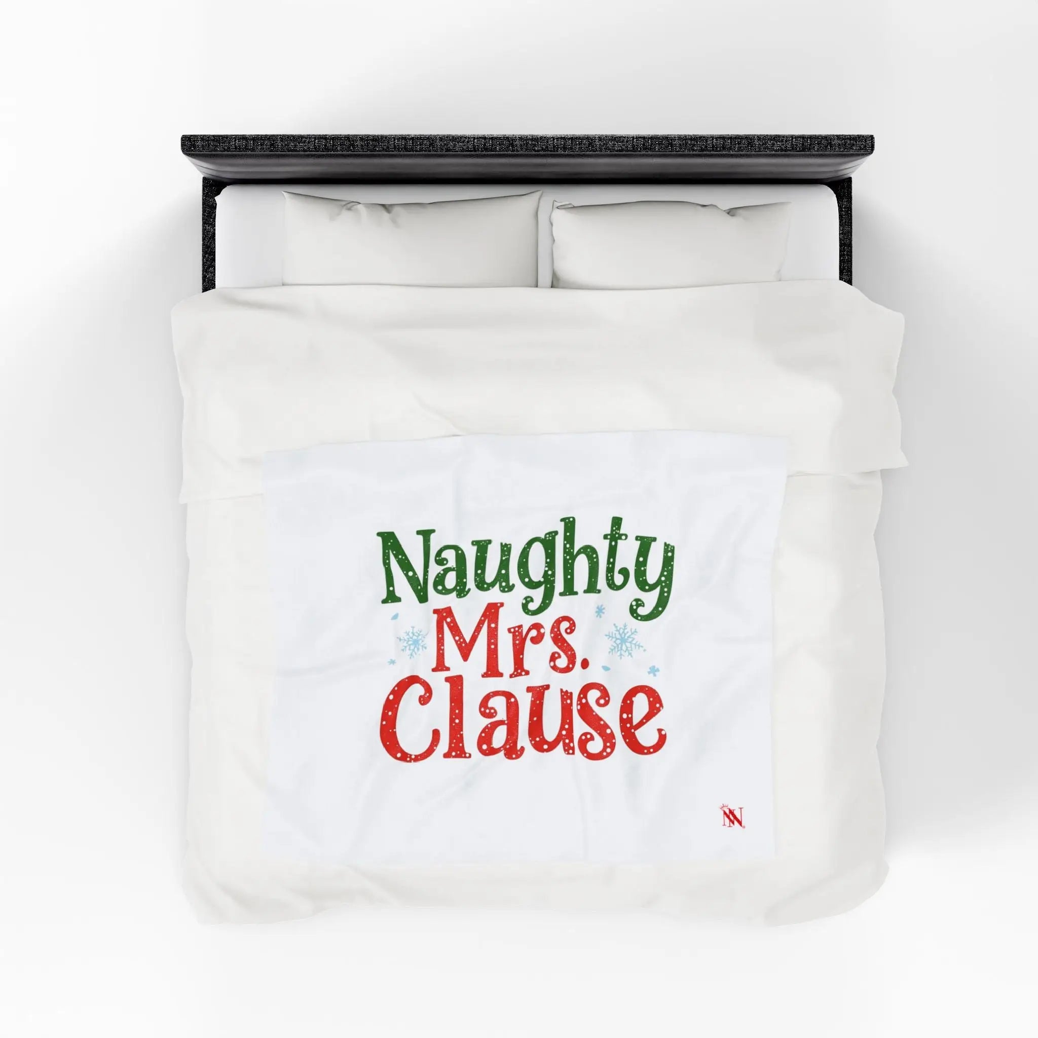 Naughty Mrs. Clause | Mix & Match Soft Fun-Flirty Lovers’ Blankets