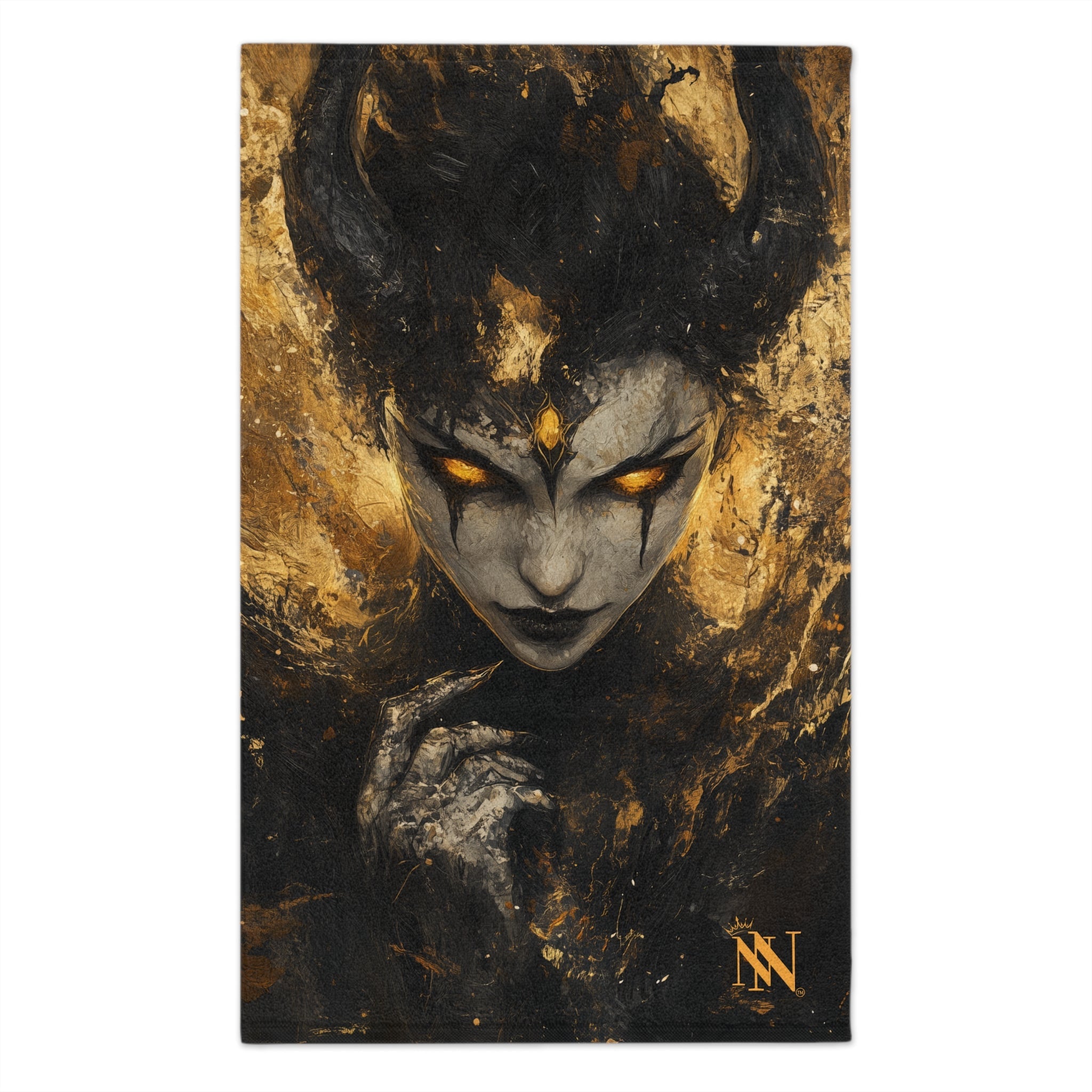 She Is the Abyss | Mix & Match Soft Fun-Flirty Loversā Towels