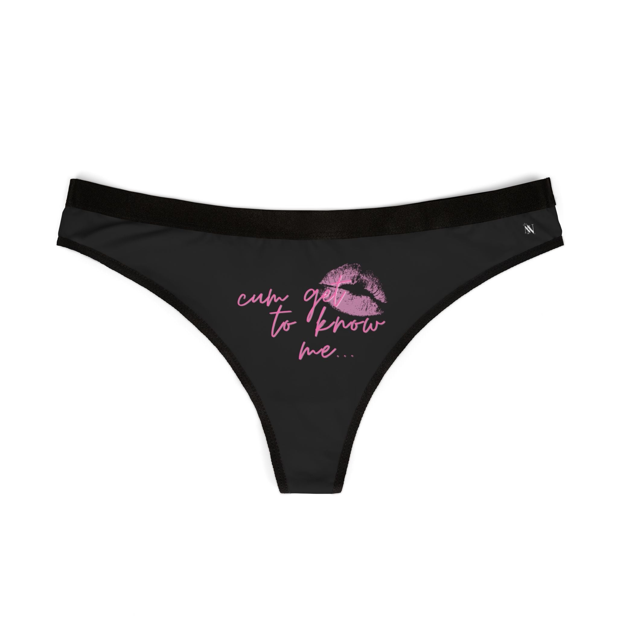 Cum Get to Know Me! | Mix & Match Women’s Fun-Flirty Lovers’ Thongs