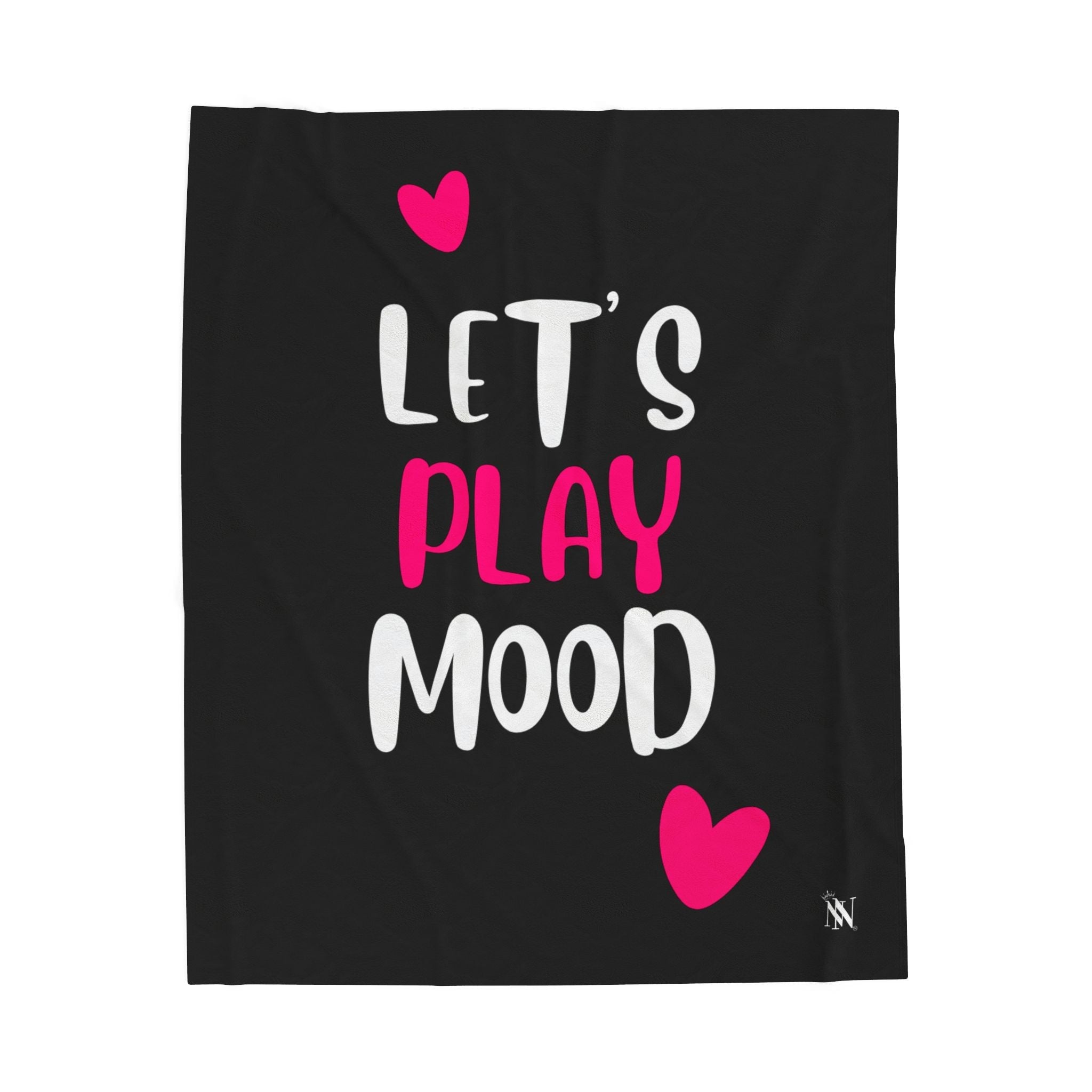Letās Play Mood Hearts Romantic Sex Gifts Blanket