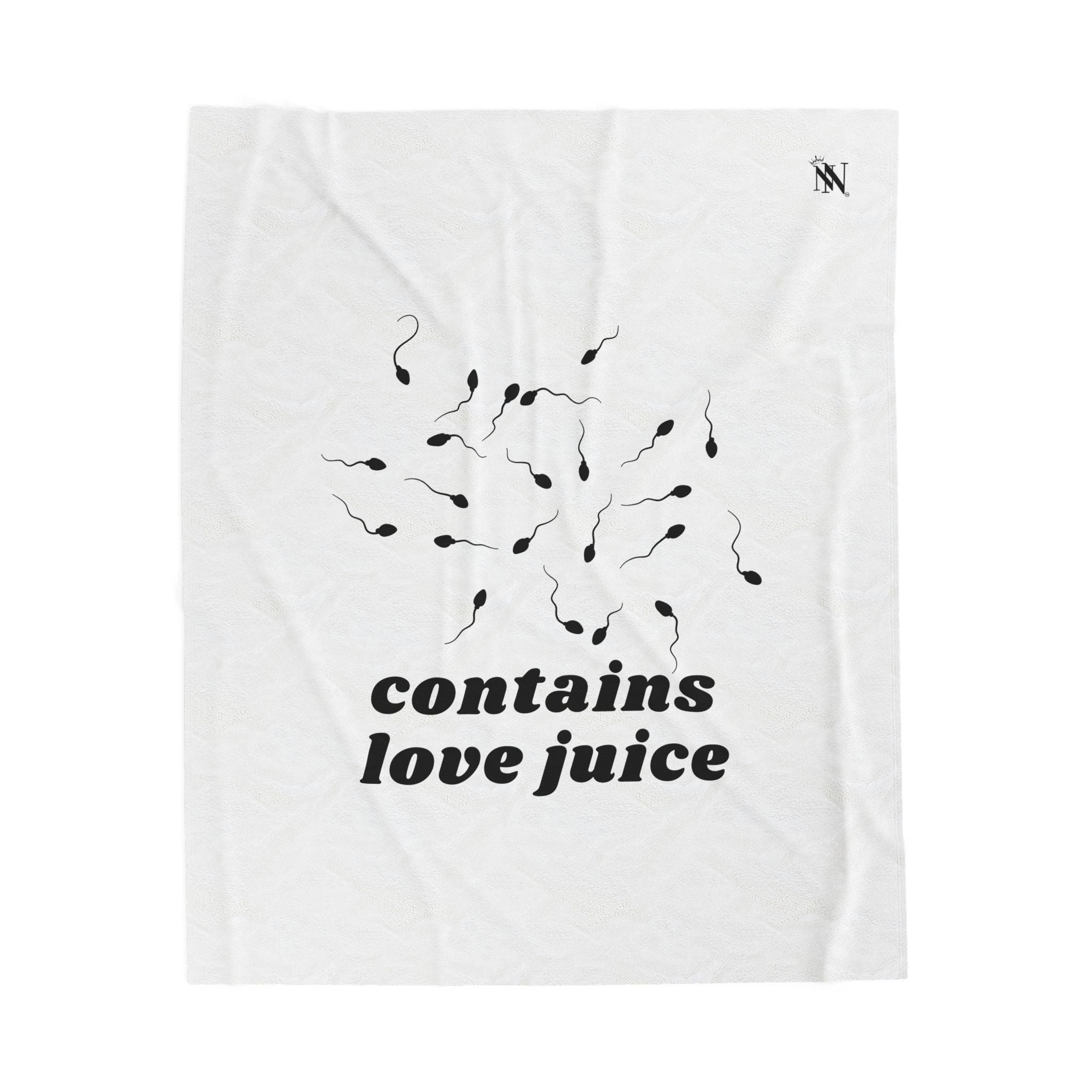 Contains Love Juice | Mix & Match Fun-Flirty Lovers’ Blankets