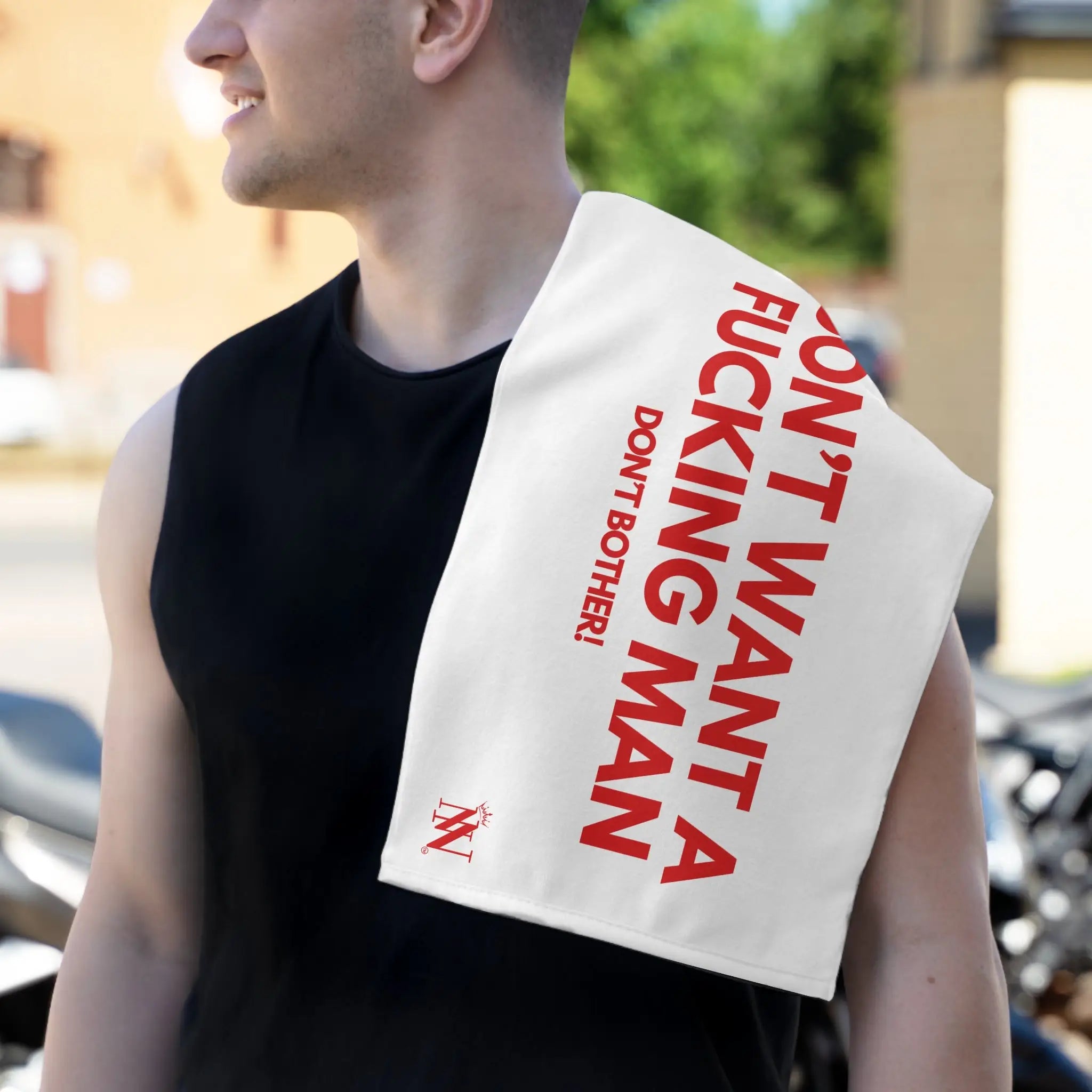 Don’t Want a Fucking Man | Mix & Match Soft Fun-Flirty Lovers’ Towels