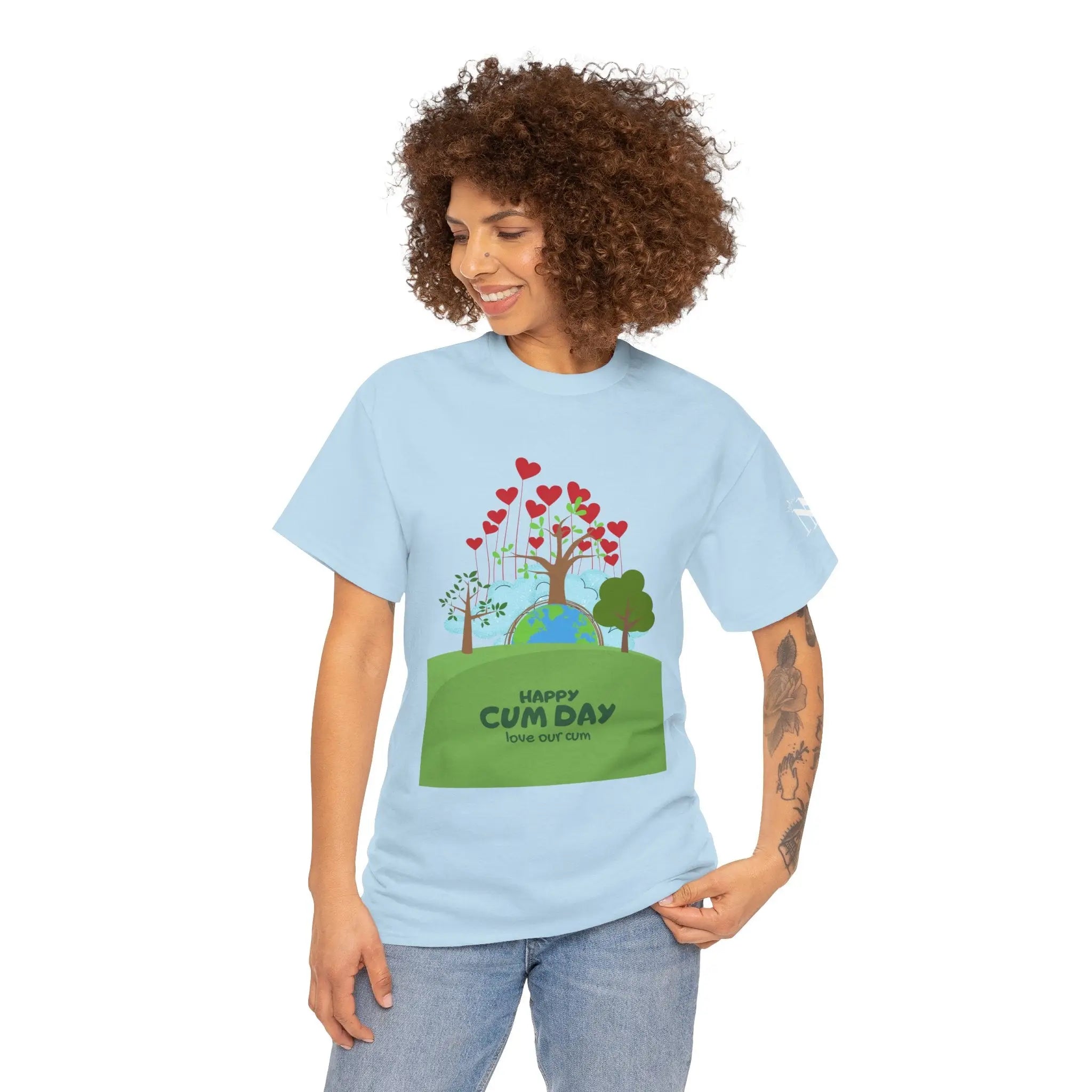 Happy Cum Day | Mix & Match 100% Cotton Unisex Fun-Flirty Lovers’ Tees