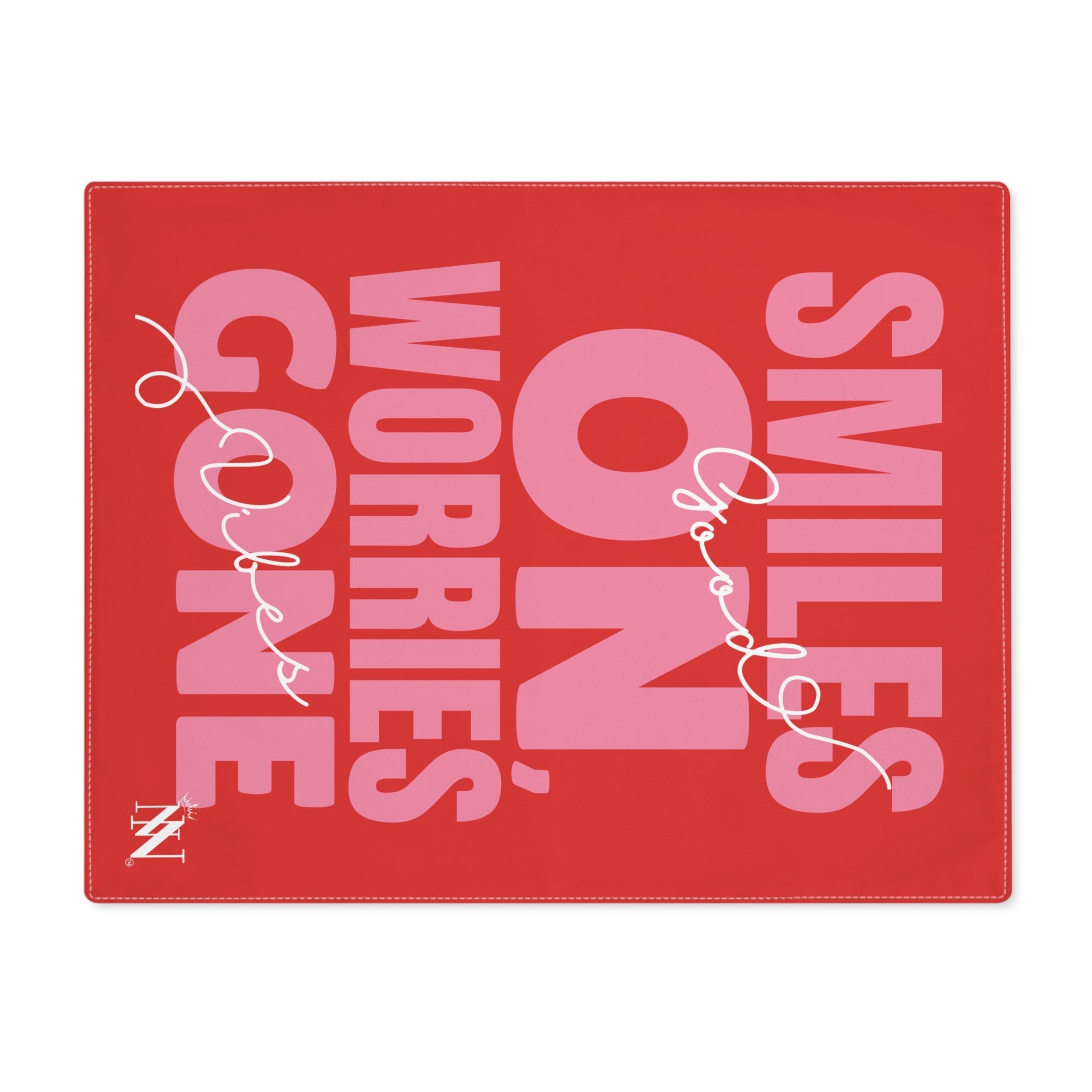 Smiles On Worries Gone Good Vibes | Mix & Match Playful Fun-Flirty Lovers’ Toy Mats
