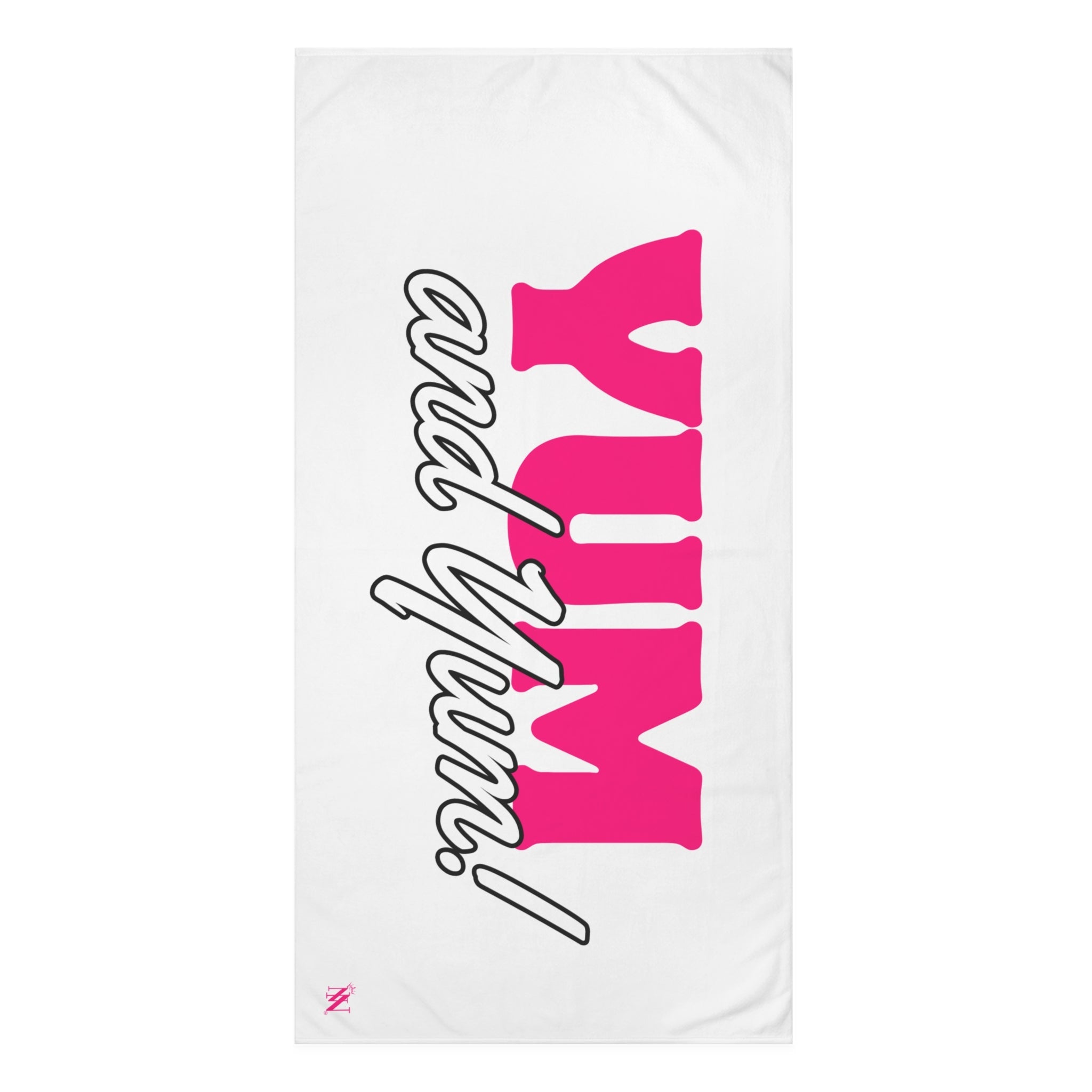 Yum and Yum! | Mix & Match Naughty XL Fun-Flirty Lovers’ Towels