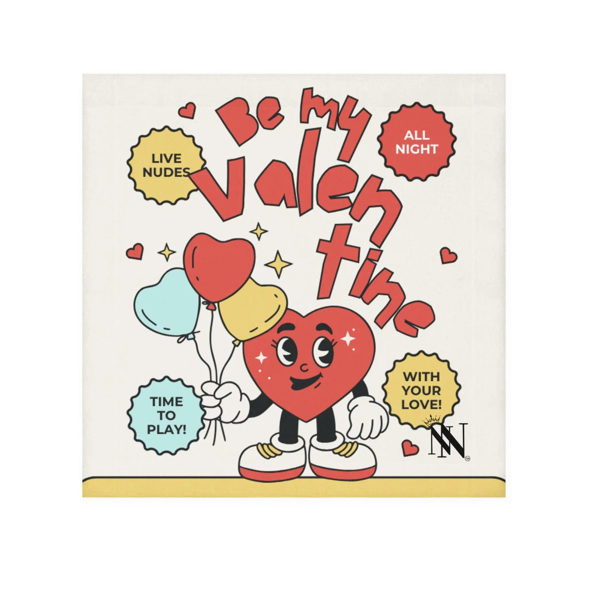 Be My Valentine | Mix & Match Lils’ Fun-Flirty Lovers’ Towels