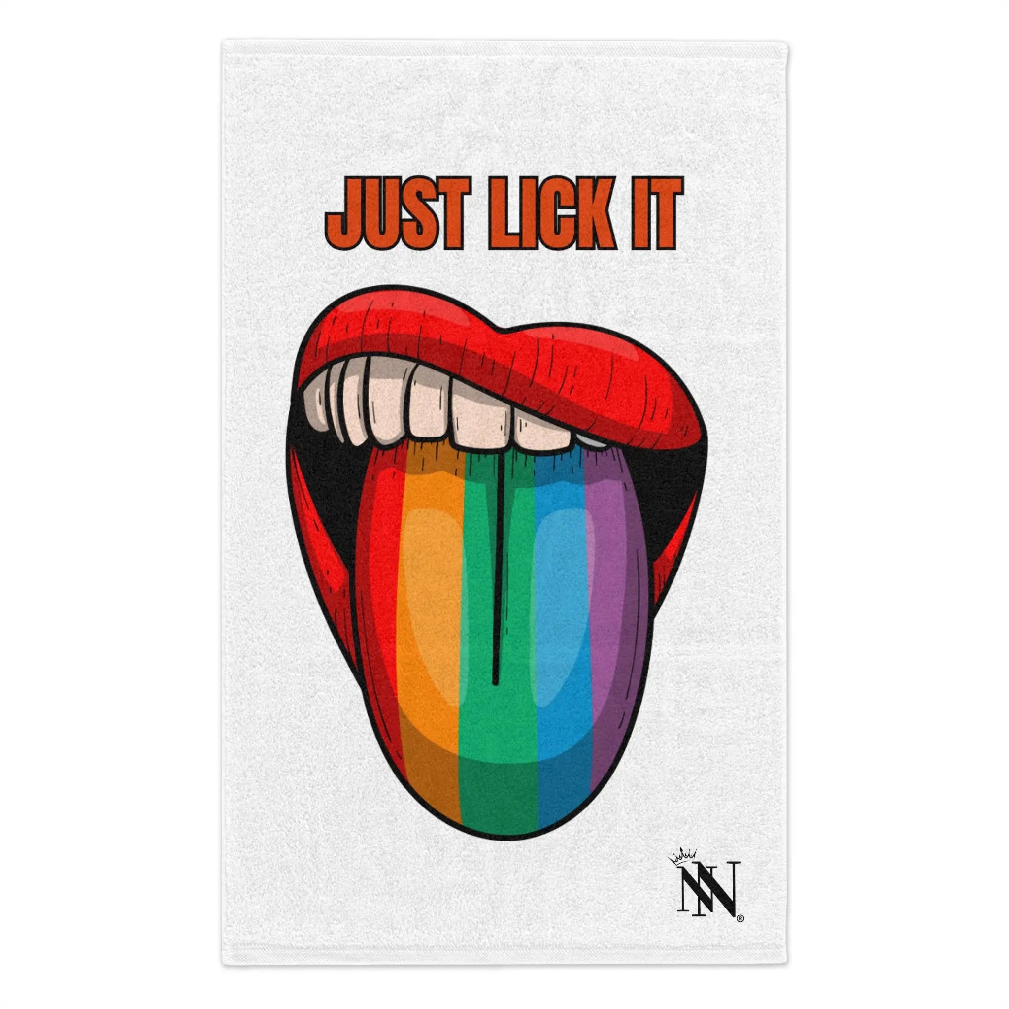 Just Lick It Rainbow Tongue Sex Towel