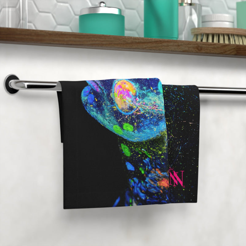 She Glows Blacklight Graphic | Mix & Match Lils’ Fun-Flirty Lovers’ Towels