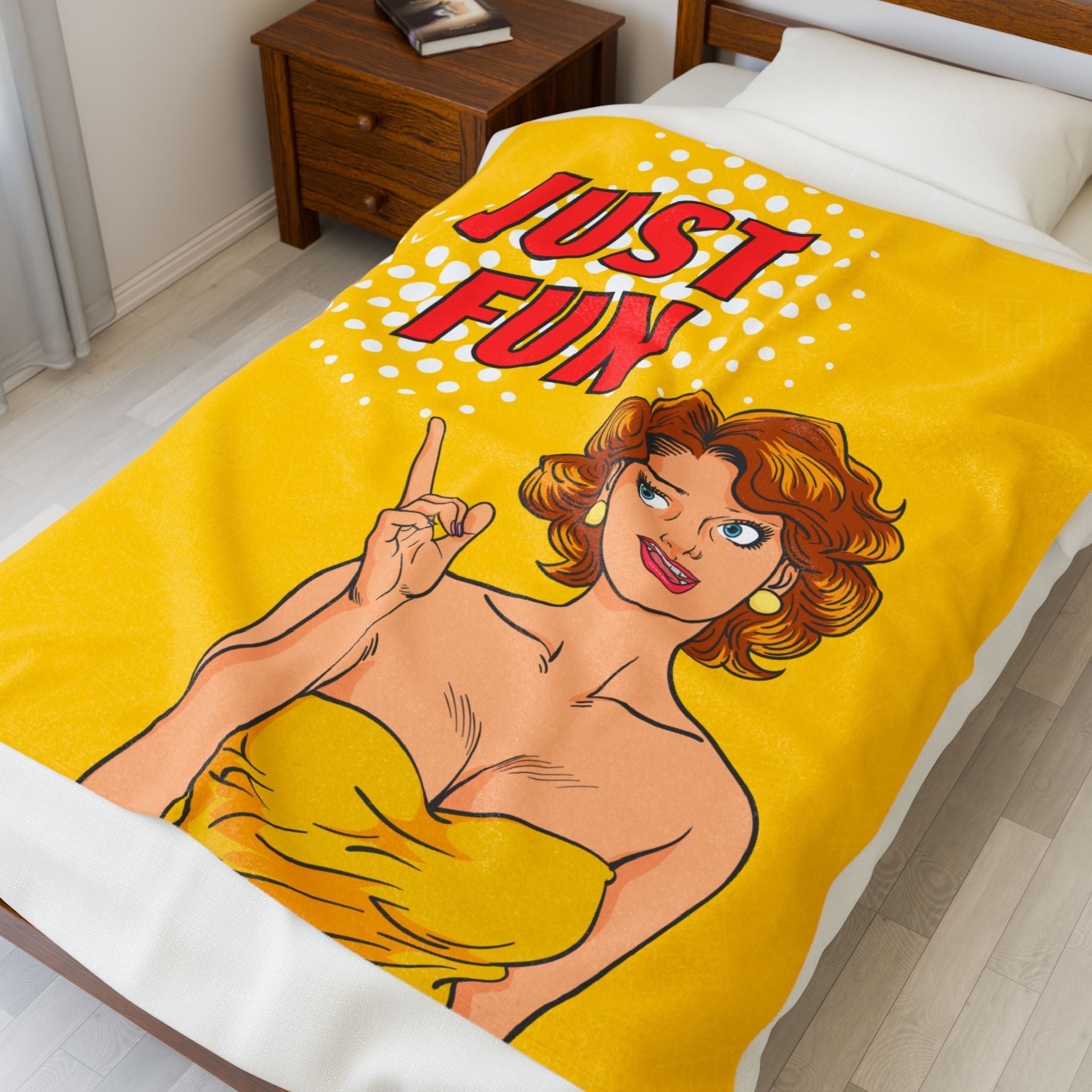 Just Fun | Mix & Match Velveteen Fun-Flirty Lovers’ Blankets