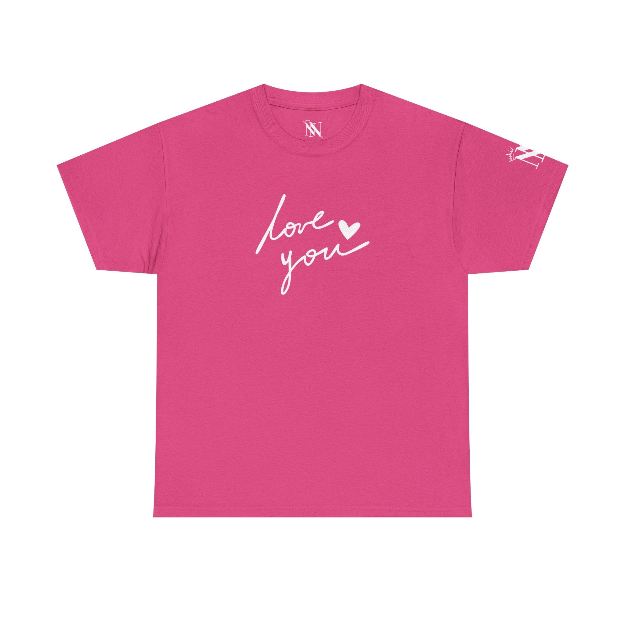 Love You with a Heart Sex Gifts for Her Graphic T-Shirt