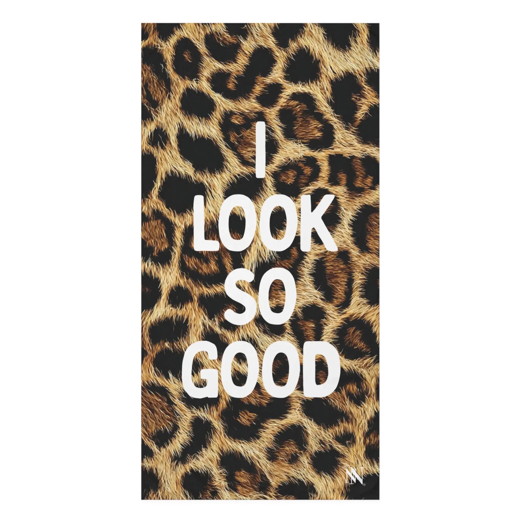 I Look So Good Realistic Cheetah Print Beach Towel