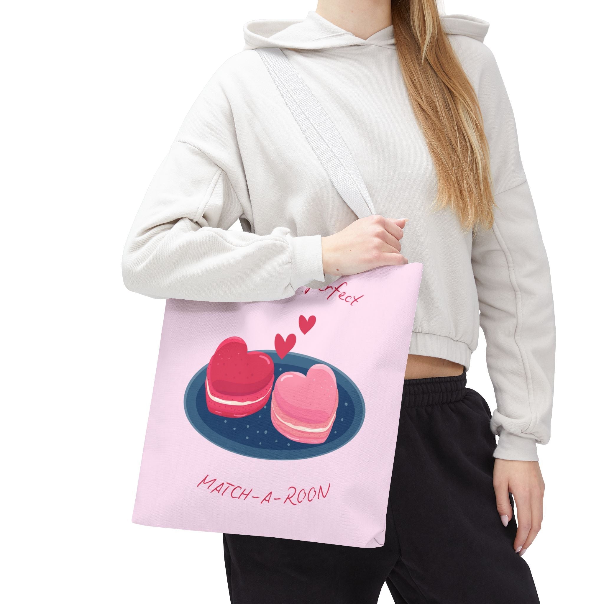 You’re My Perfect Match-A-Roon | Mix & Match Fun-Flirty Lovers’ Totes