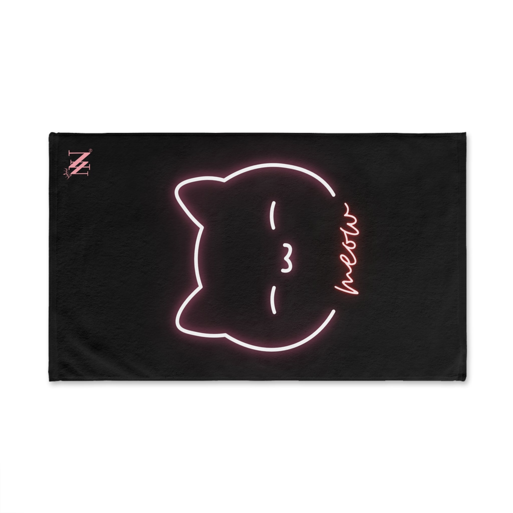 Meow Kitty Neon | Mix & Match Classic Fun-Flirty Lovers’ Towels