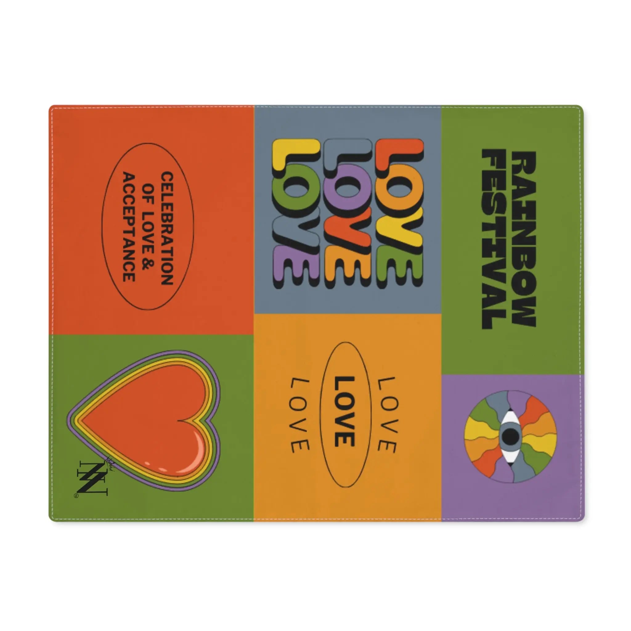 Rainbow Festival | Mix & Match Playful Fun-Flirty Lovers’ Toy Mats