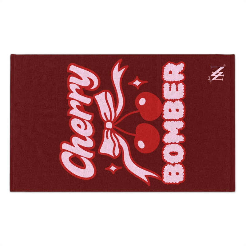 Cherry Bomber | Mix & Match Soft Fun-Flirty Lovers’ Towels