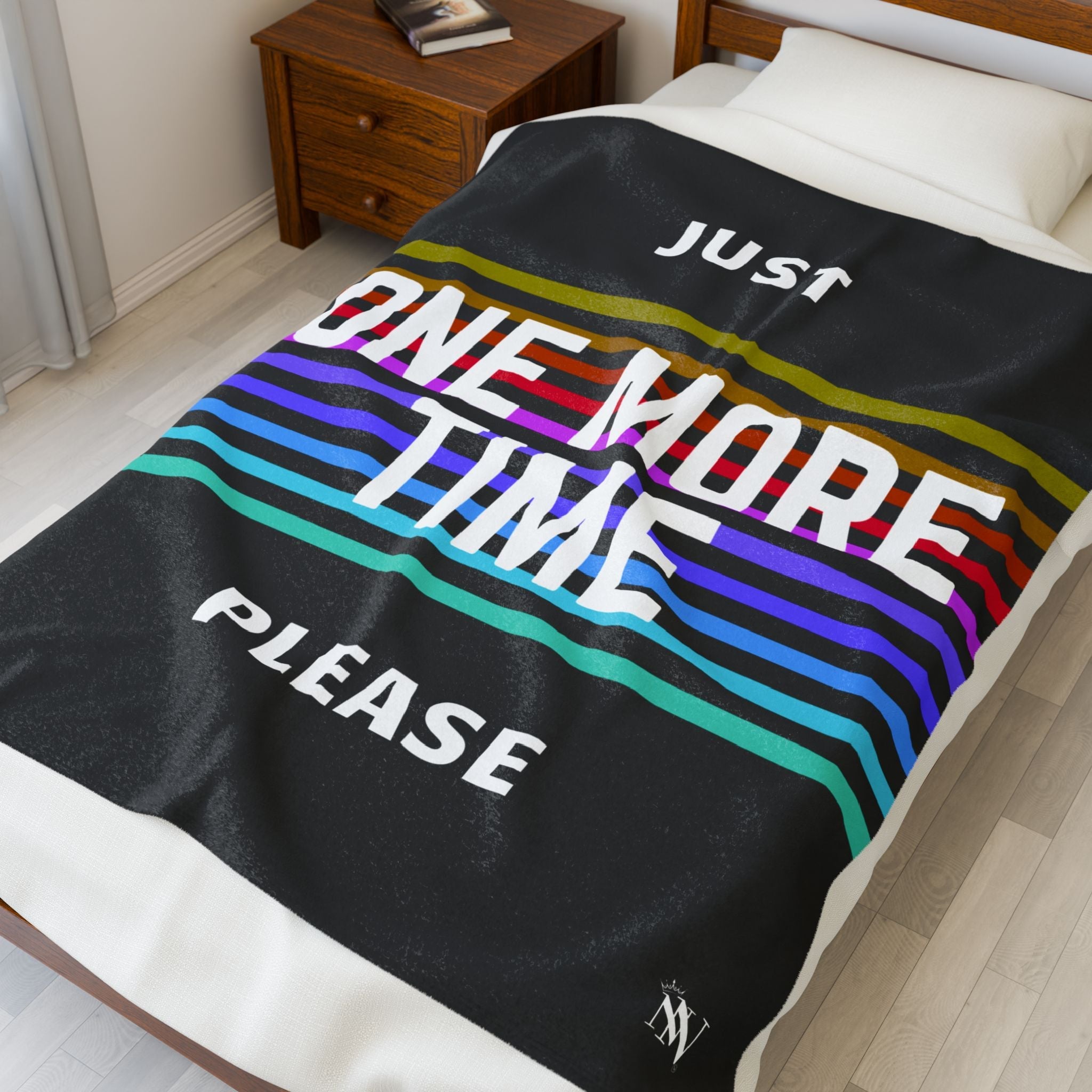 Just One More Time Please | Mix & Match Soft Fun-Flirty Lovers’ Blankets