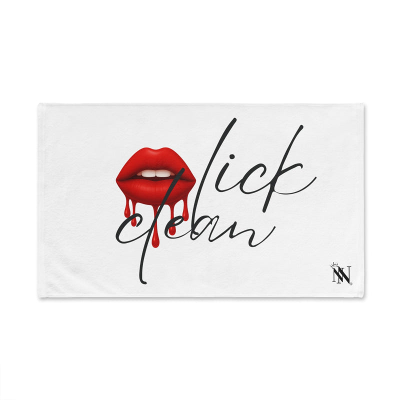 Lick Clean | Mix & Match Classic Fun-Flirty Lovers’ Towels