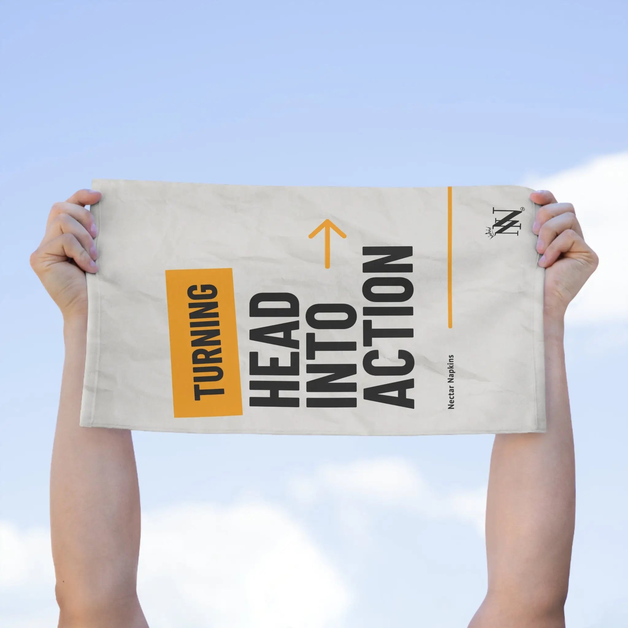 Turning Head into Acton Fun Sex Towel