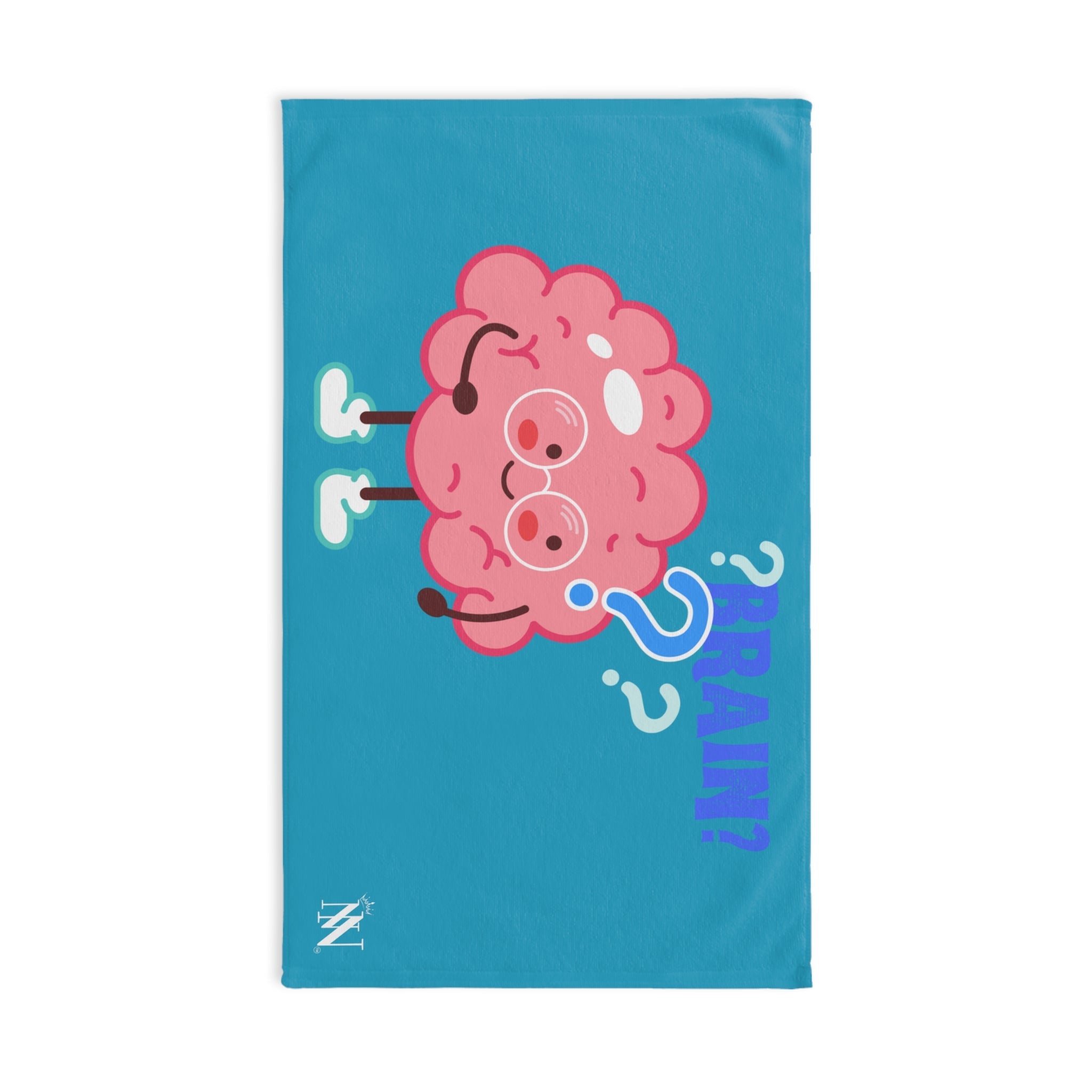 Brain? Turquoise | Mix & Match Original Fun-Flirty Lovers’ Towels