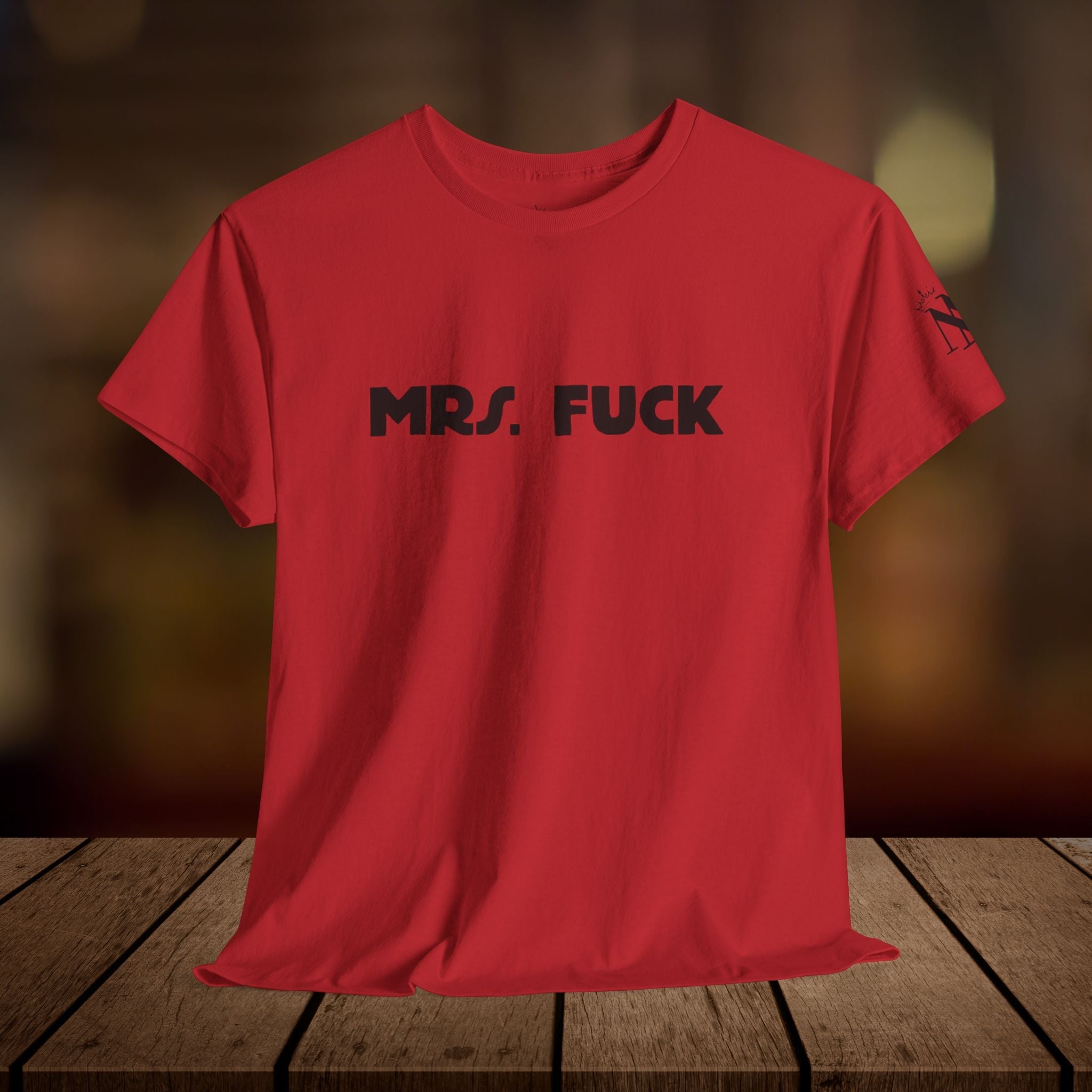 Mrs. Fuck | Mix & Match 100% Cotton Unisex Fun-Flirty Lovers’ Tees